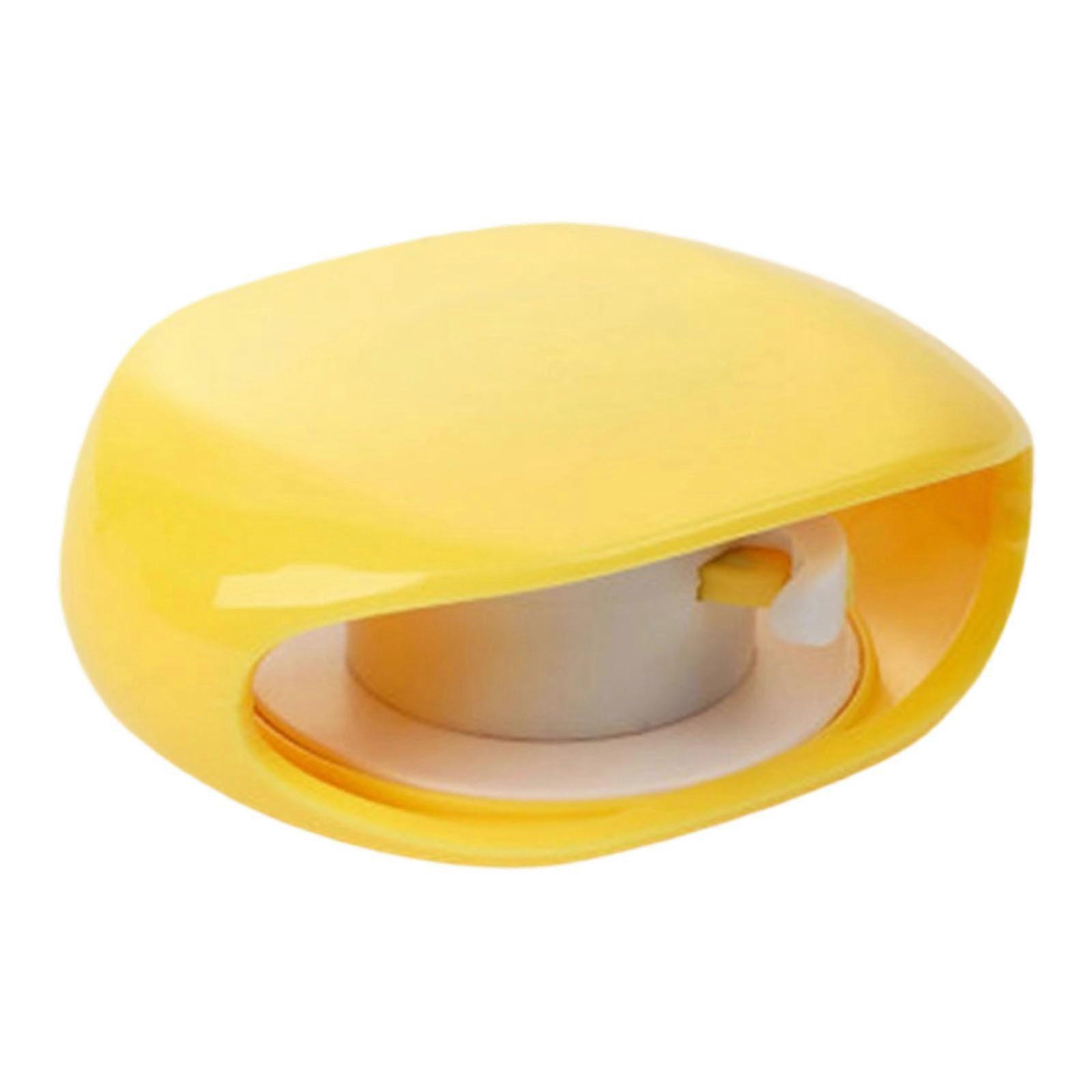 Automatic Retract Cord Storage Solution Universals Accessory for Electronics Office Home Use Space Saving Designs  Yellow