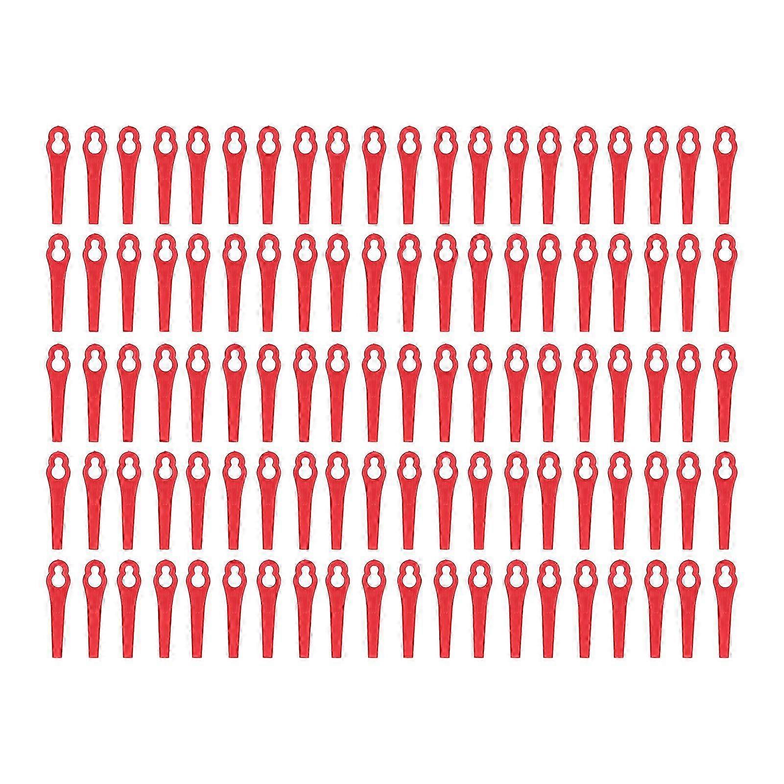 Garden pruning blades - 100pcs plastic cutter for lawn mower