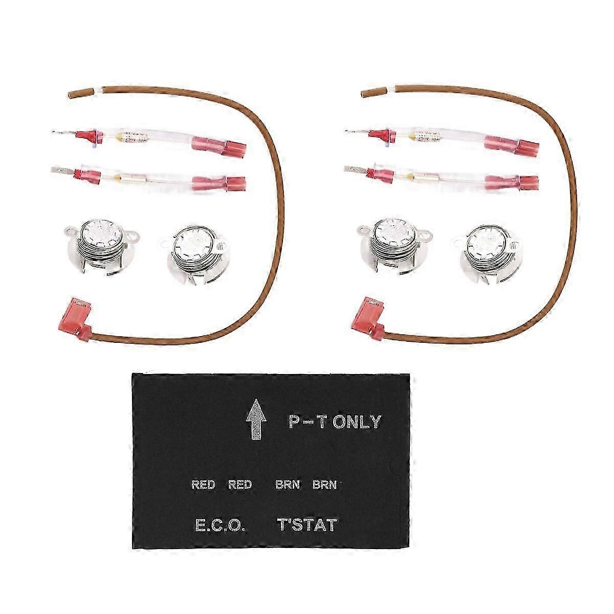 RV Water Heater Thermal Cutoff Kit -ECO Thermostat Assembly for 91447 93866 Models GCH6- GCH6-6E G6A-7E