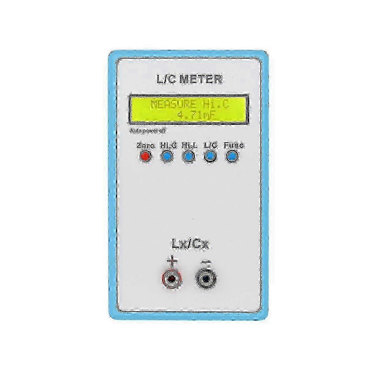 Enhanced Handheld Digital LCD Inductance Meter for LC-200a Models with Range from 1pf to 100mf & 1uh
