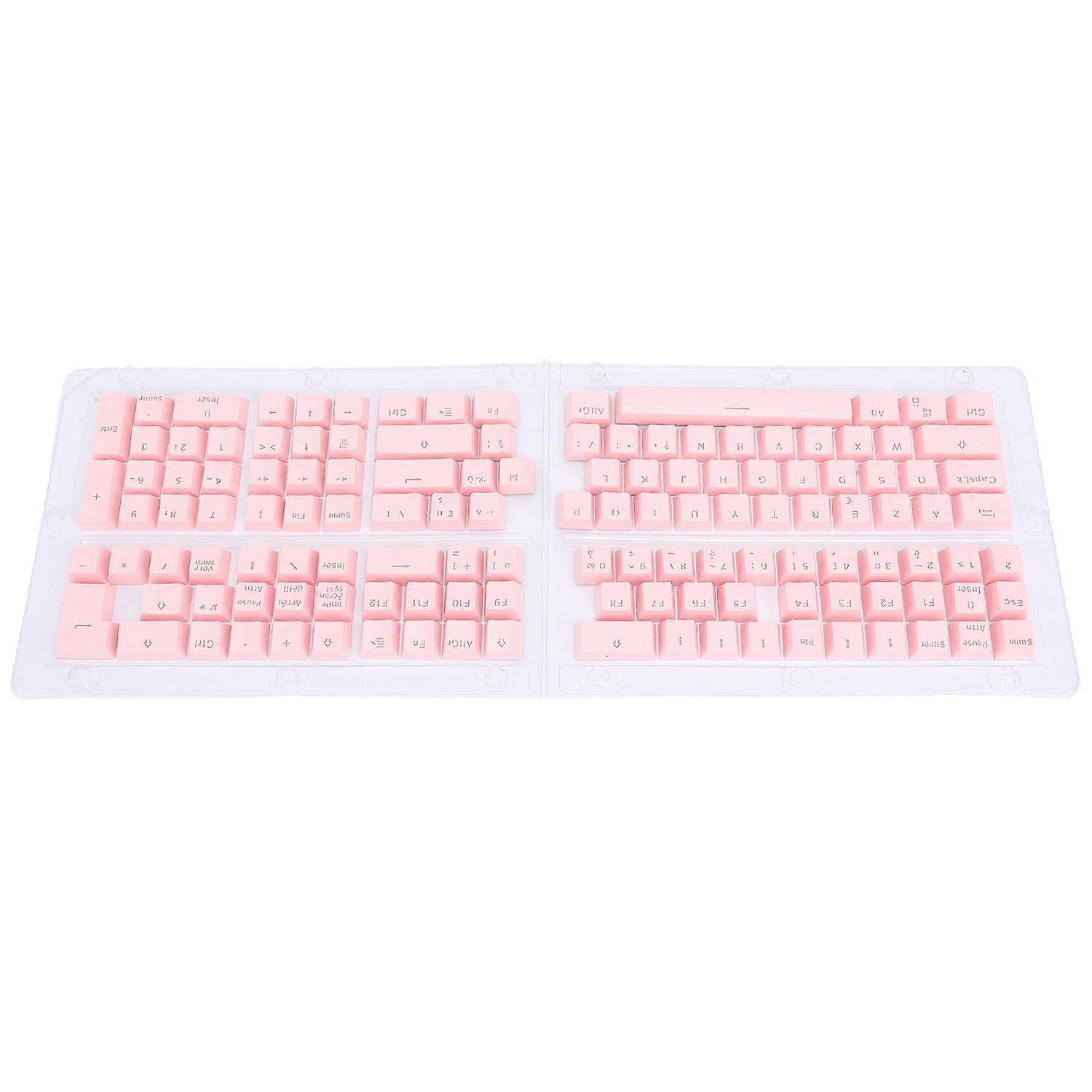 132 Keys French Keyboard Keycaps Minimalist Mechanical Keyboard Keycaps for 61 64 68 84 87 96 98 100