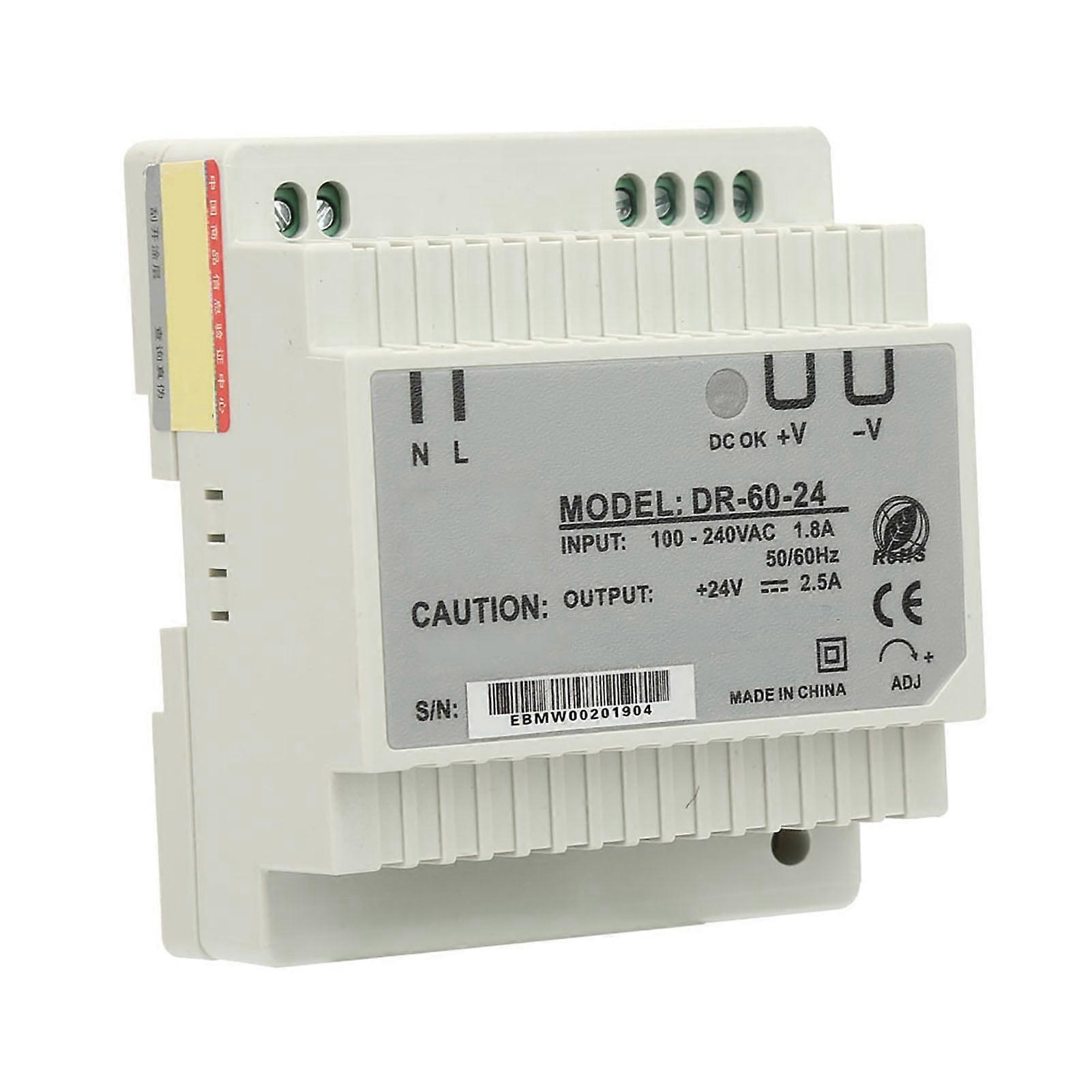 DR‑60‑24 60W Single Output 24V Din Rail Power Supply AC/DC Switching Power Supply