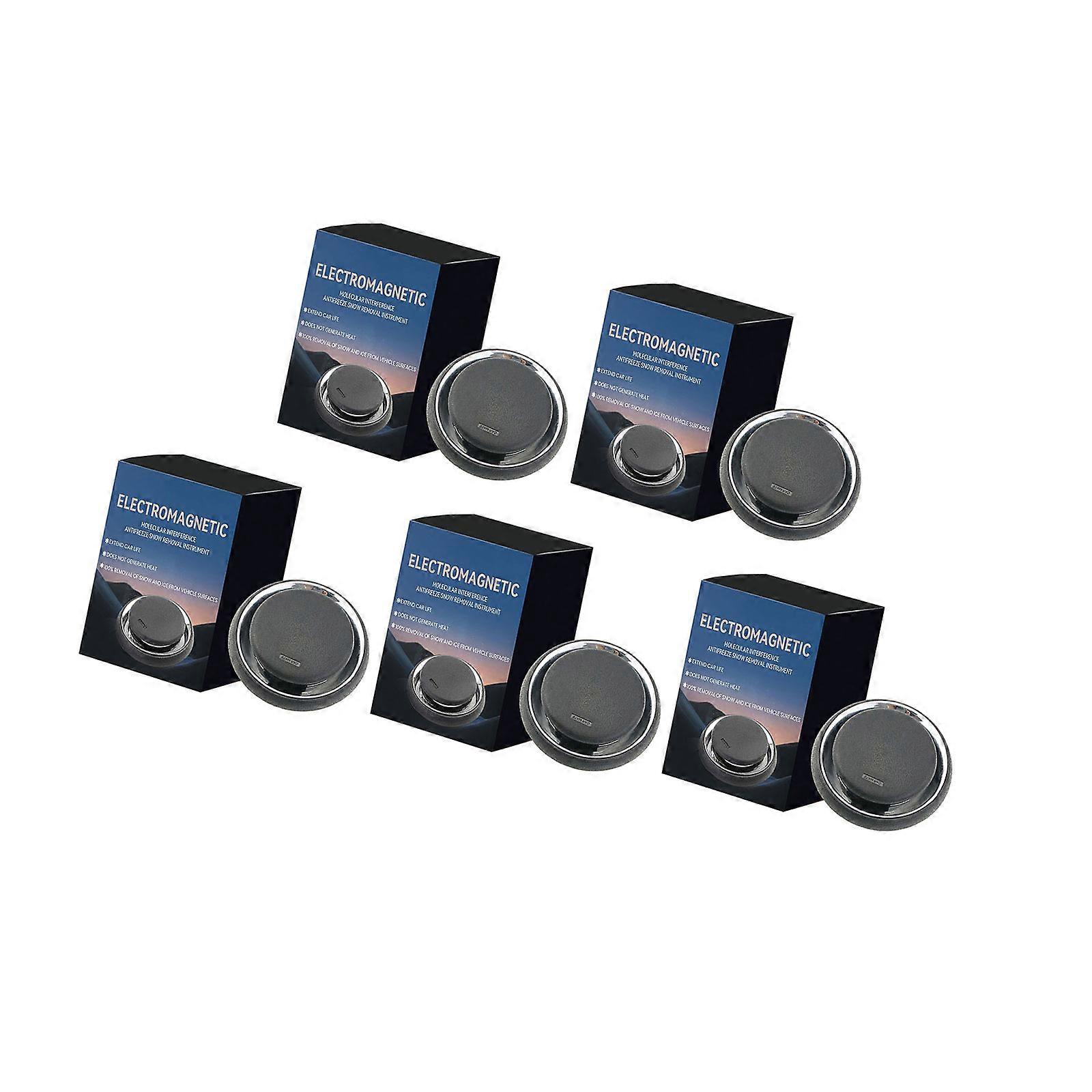 Universal Solar Operated Vehicle Modern Design Snow Elimination Electromagnetic Defroster Prevents Windshield Frosts Build Up Multicolor