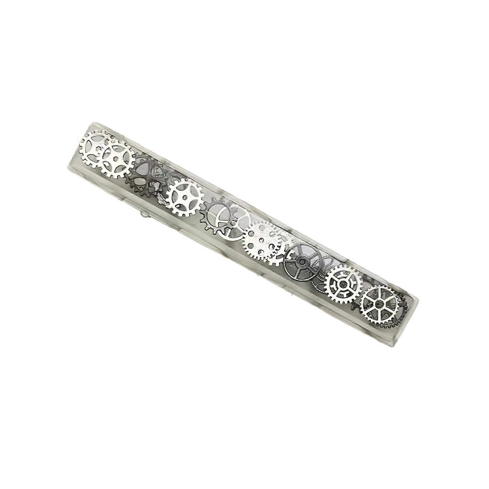 Punk Style Transparents Resins Spacebars Keycap 6.25U Size For Mechanical Keyboards Enhanceds Light Diffusions For RGBs Backlit Systems  Silver