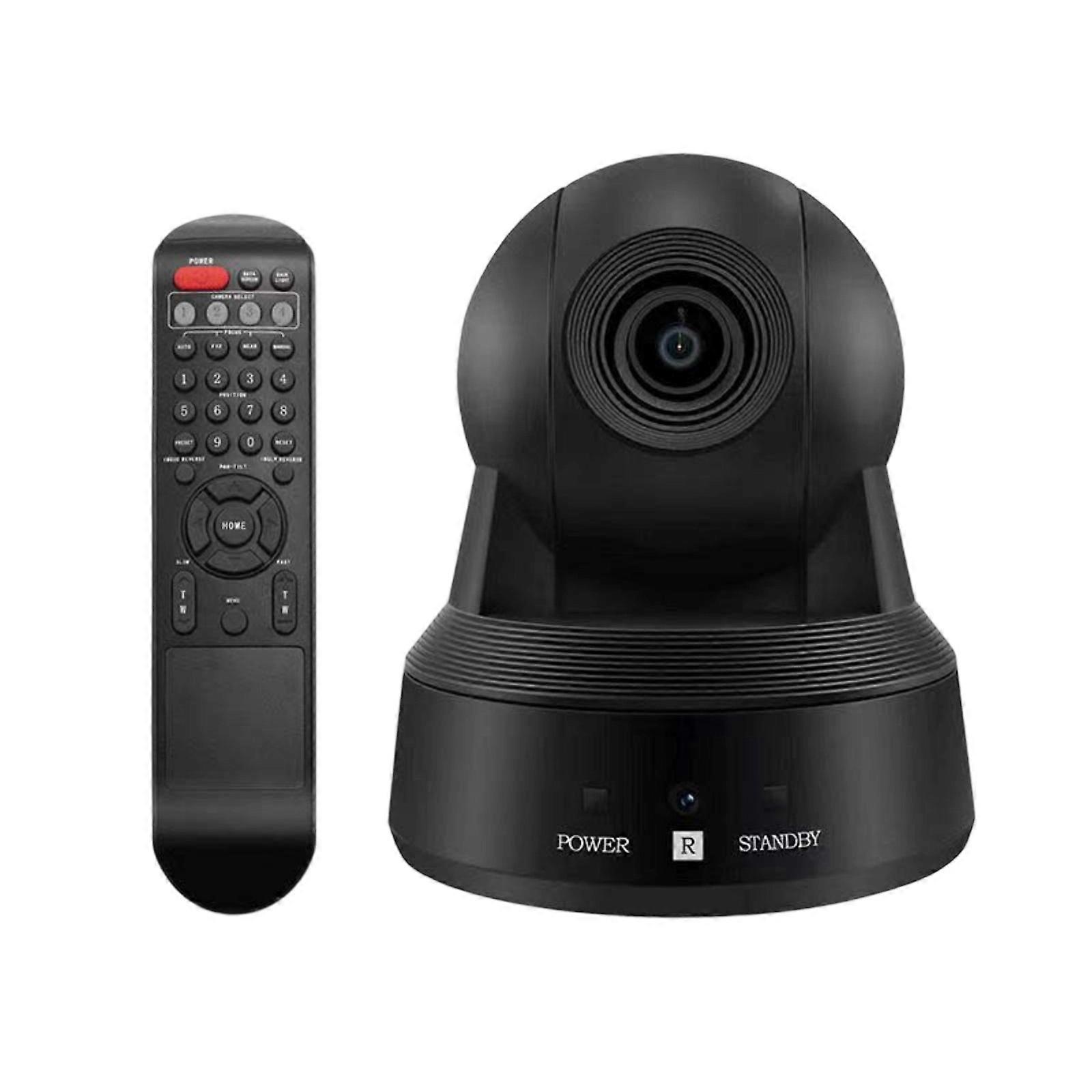 1080P USB Live Streaming Video Camera Broadcasting Equipment Video Conference Camera With Remote For Online Meeting Multicolor