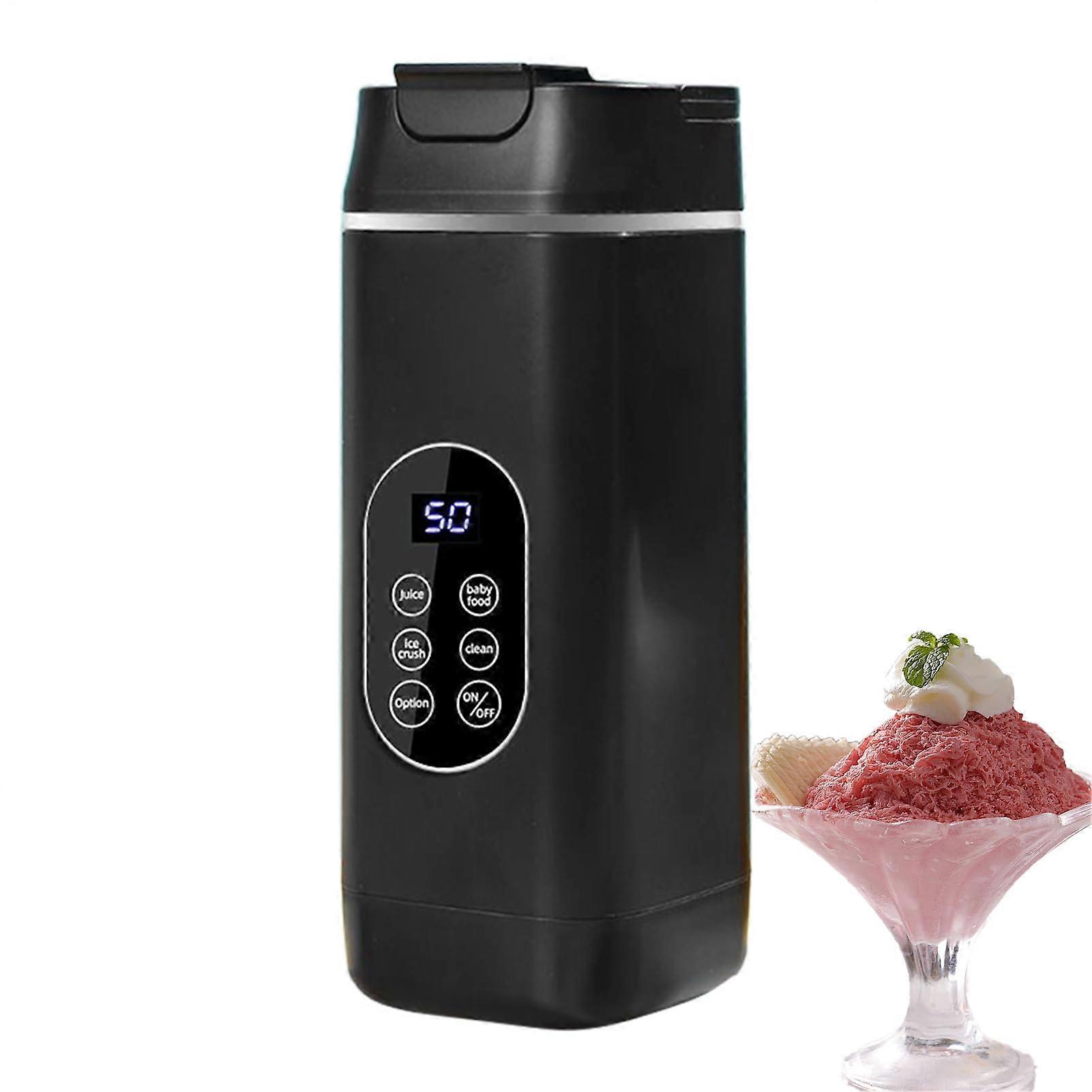 Portable Blender for Smoothies with USB Rechargeable Wireless Design,  Shake Maker for Home Kitchen, Black