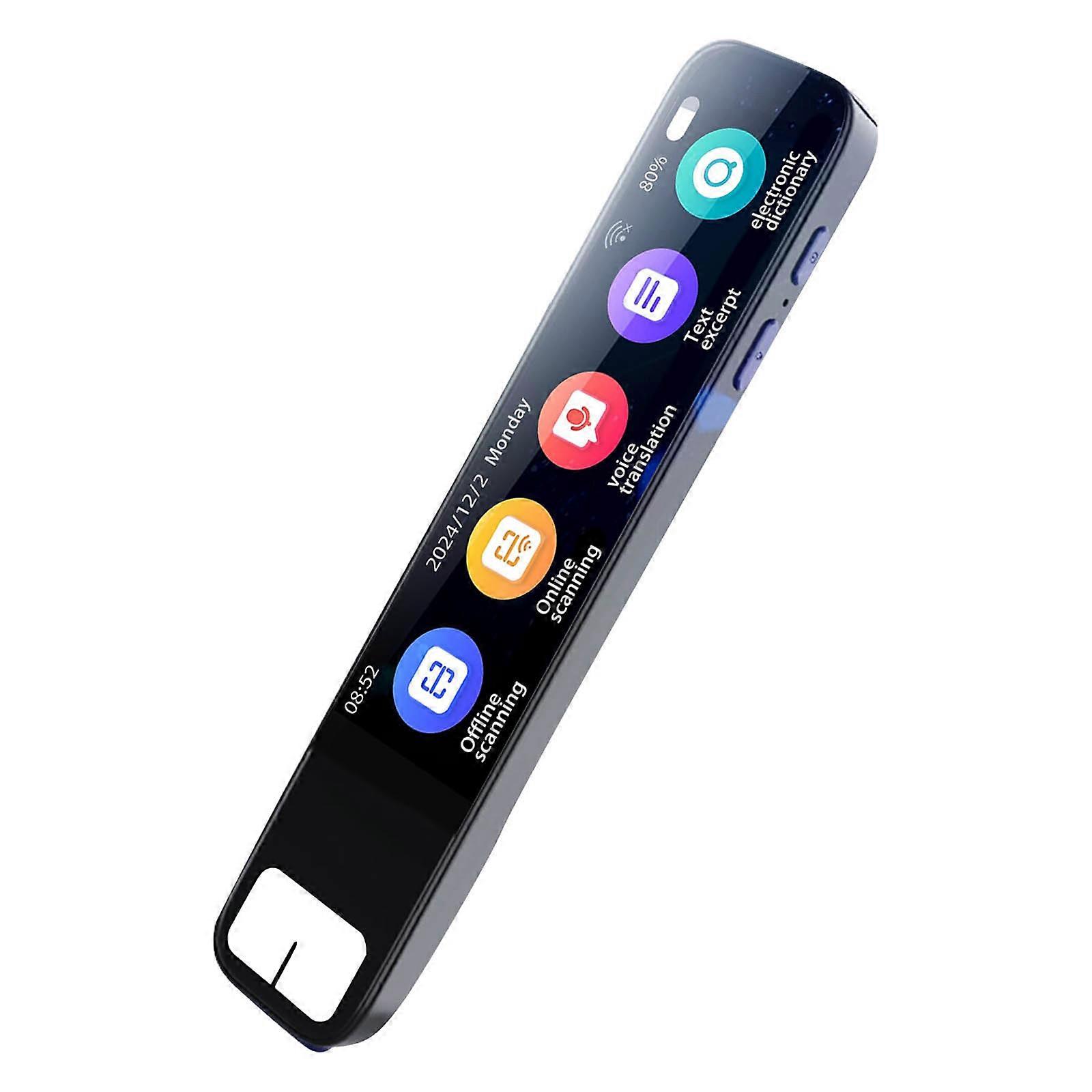 Instantly Speech Translation Device Multiple Language Support Easy Operation Interfaces For Global Business Meetings Multicolor