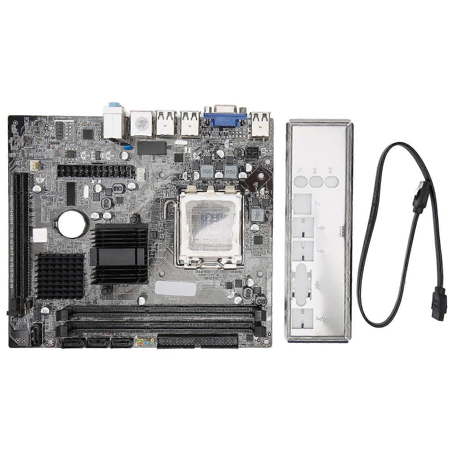 G41 DDR3 Mainboard Dual Channel Support 8G Memory for LGA 771/775 Processors M ATX Motherboard for D
