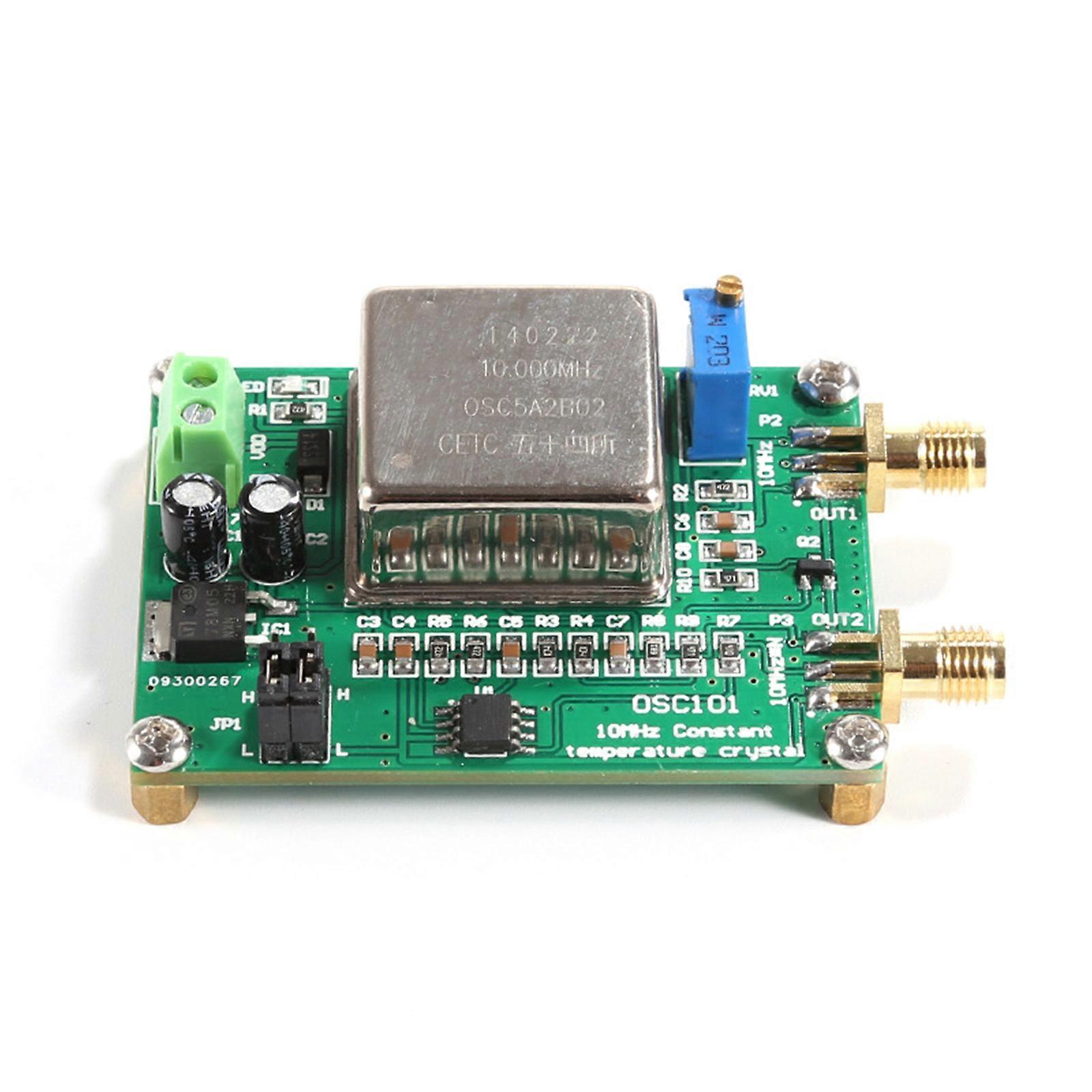OCXO Constant Temperature Crystal Oscillator Module 10MHz Frequency Reference Crystal Oscillator Clock Multicolor