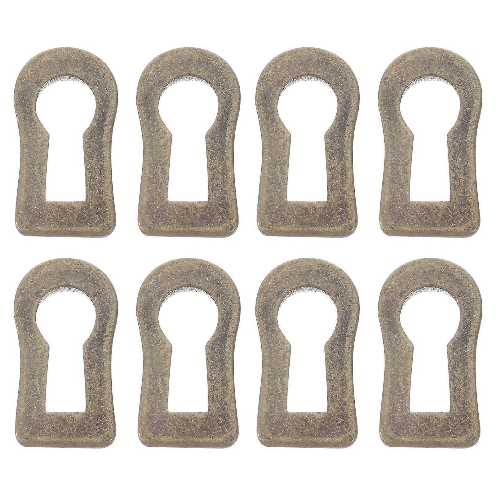 Decorative Keyhole Cover Antique Keyhole Protector Metal Insert 40Pcs