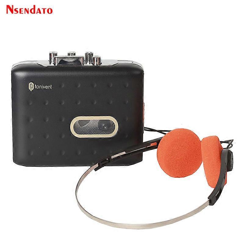 USB C Cassette Capture Player Recorder old tape to MP3 Converter Digital Cassette Audio Music Player tape to PC With Headphone
