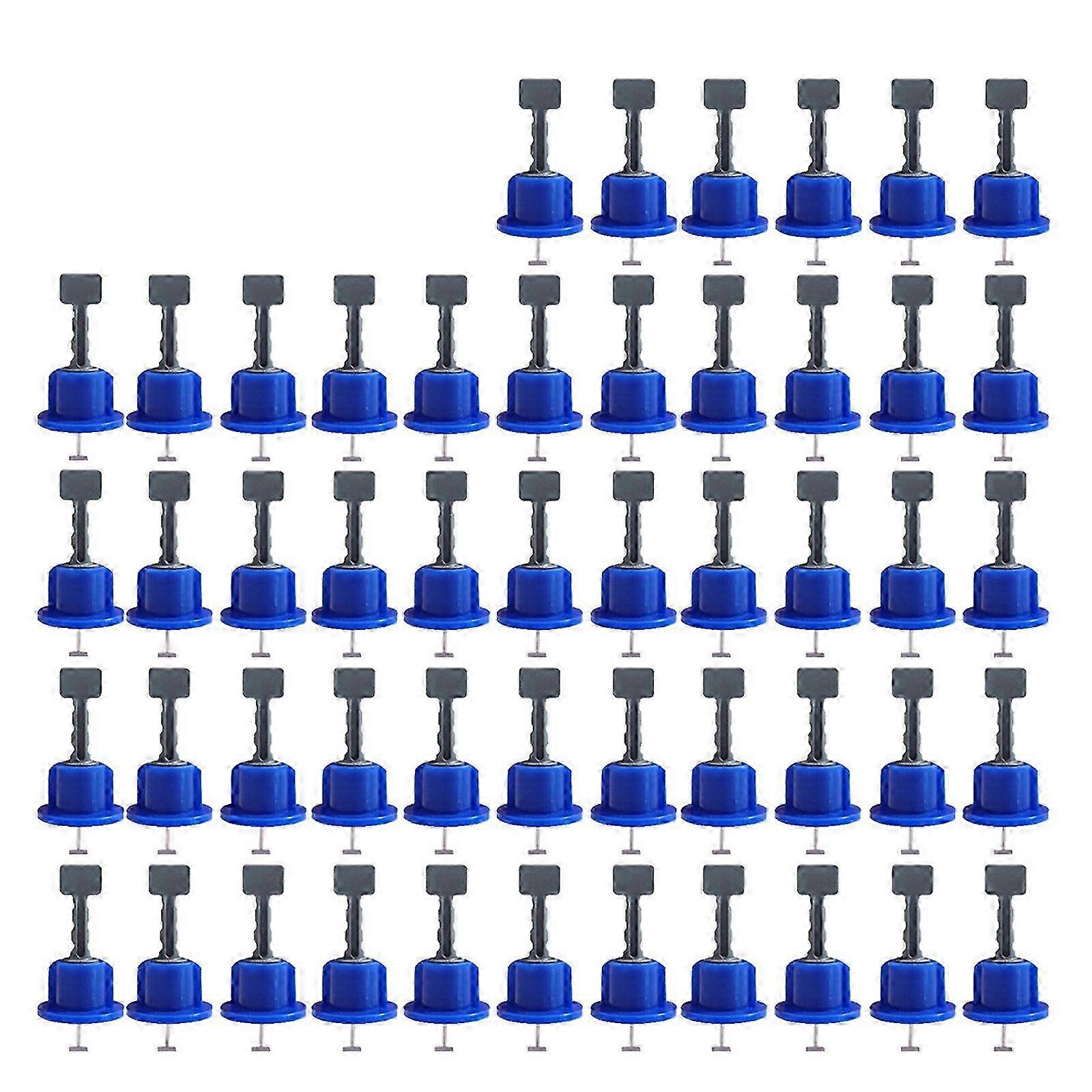 50/100pcs Reusable Tile Leveling System Kit Wall Floor Positioner T-lock Tools