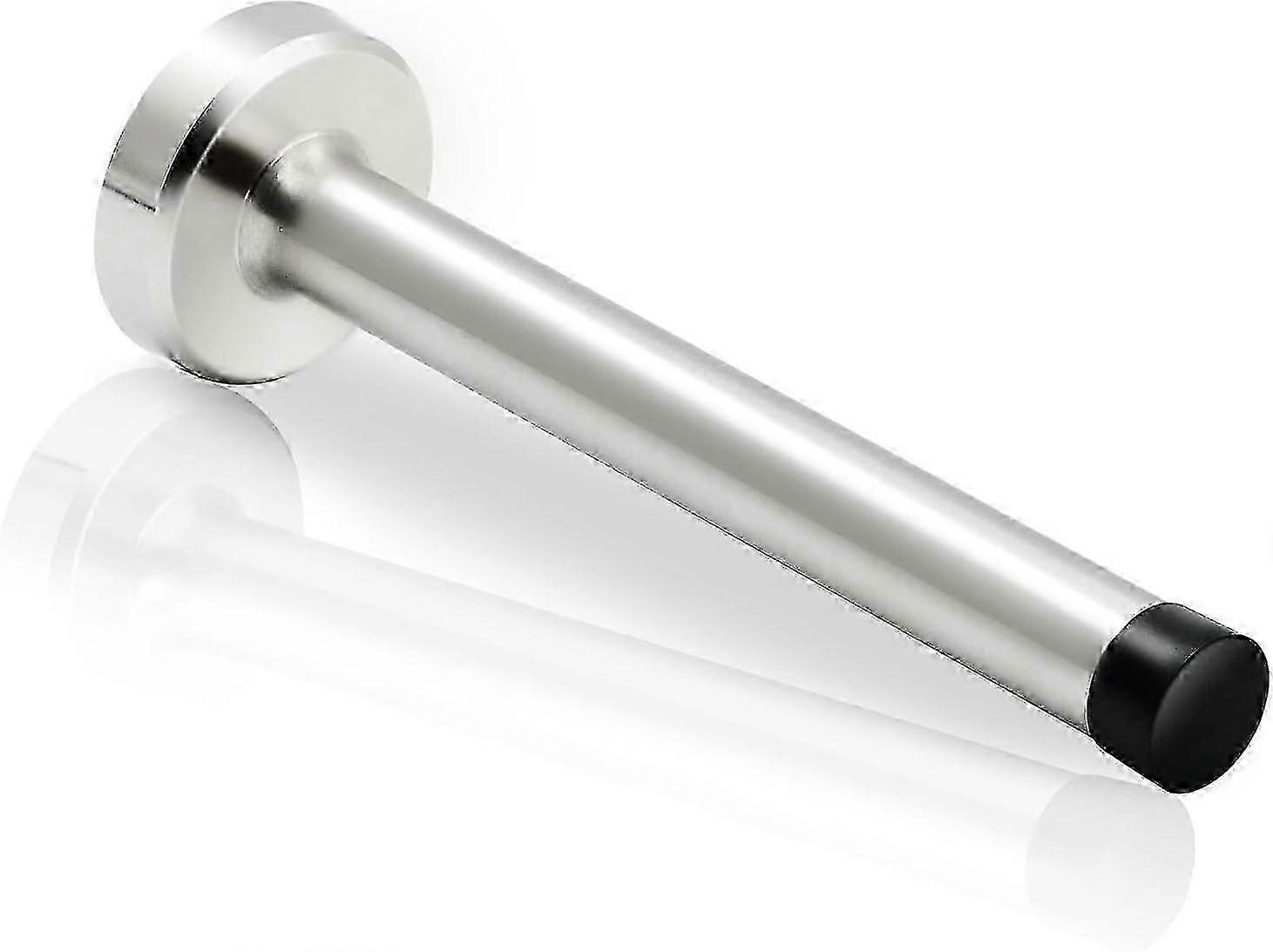 SDIGV 6 بوصة سدادة باب طويلة جدا من الفولاذ المقاوم للصدأ - مصقول من النيكل مثبت على الحائط لوح الأساس مانع الباب المصد لتدقيق الطفل