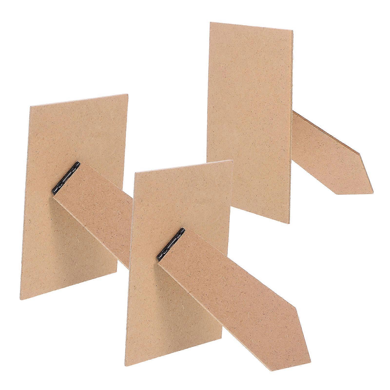 Picture Frame Easel Back Versatile Placement for 3Pcs Display Support