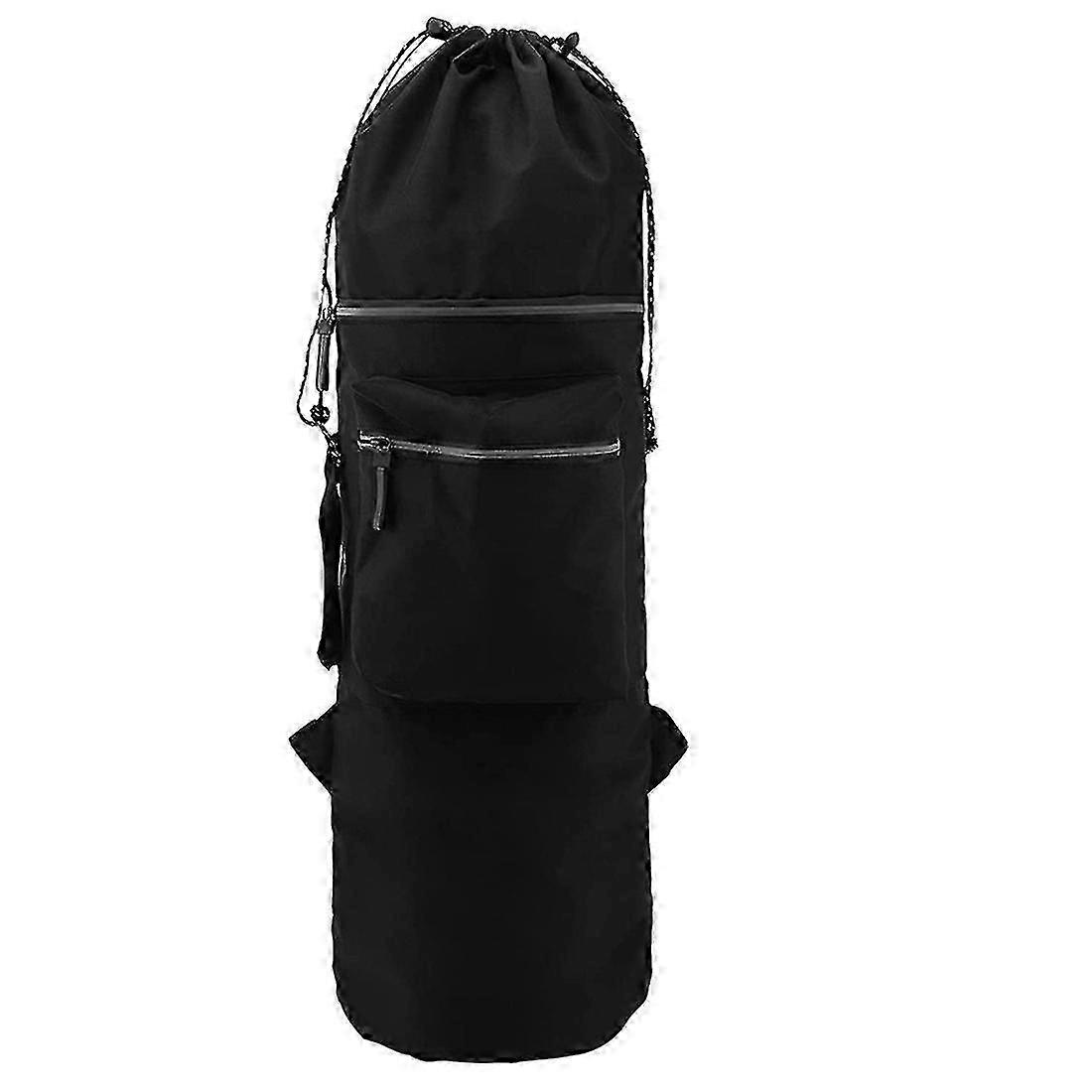 Waterproof Skateboard Backpack with Adjustable Straps compatible with Men - Portable Design