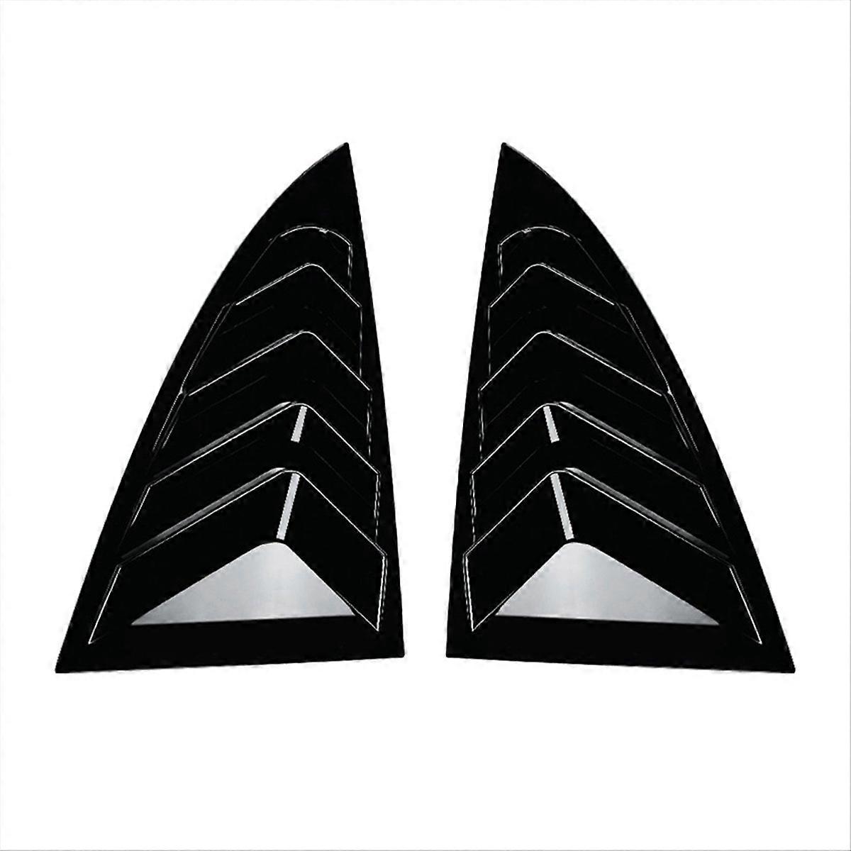 Rear Car Window Shutter Cover for 2024, Black