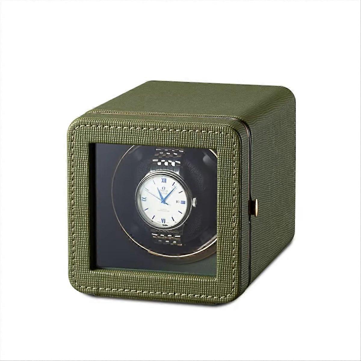 Vertical Winder Watch Box Automatic Rotator Single Watch Winders C