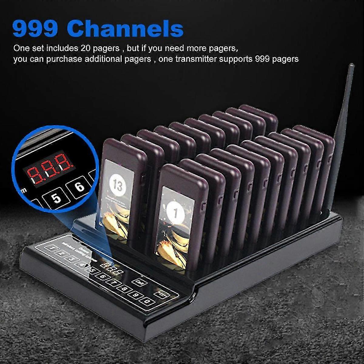 Queue Wireless Calling System For Restaurant/coffee Shop