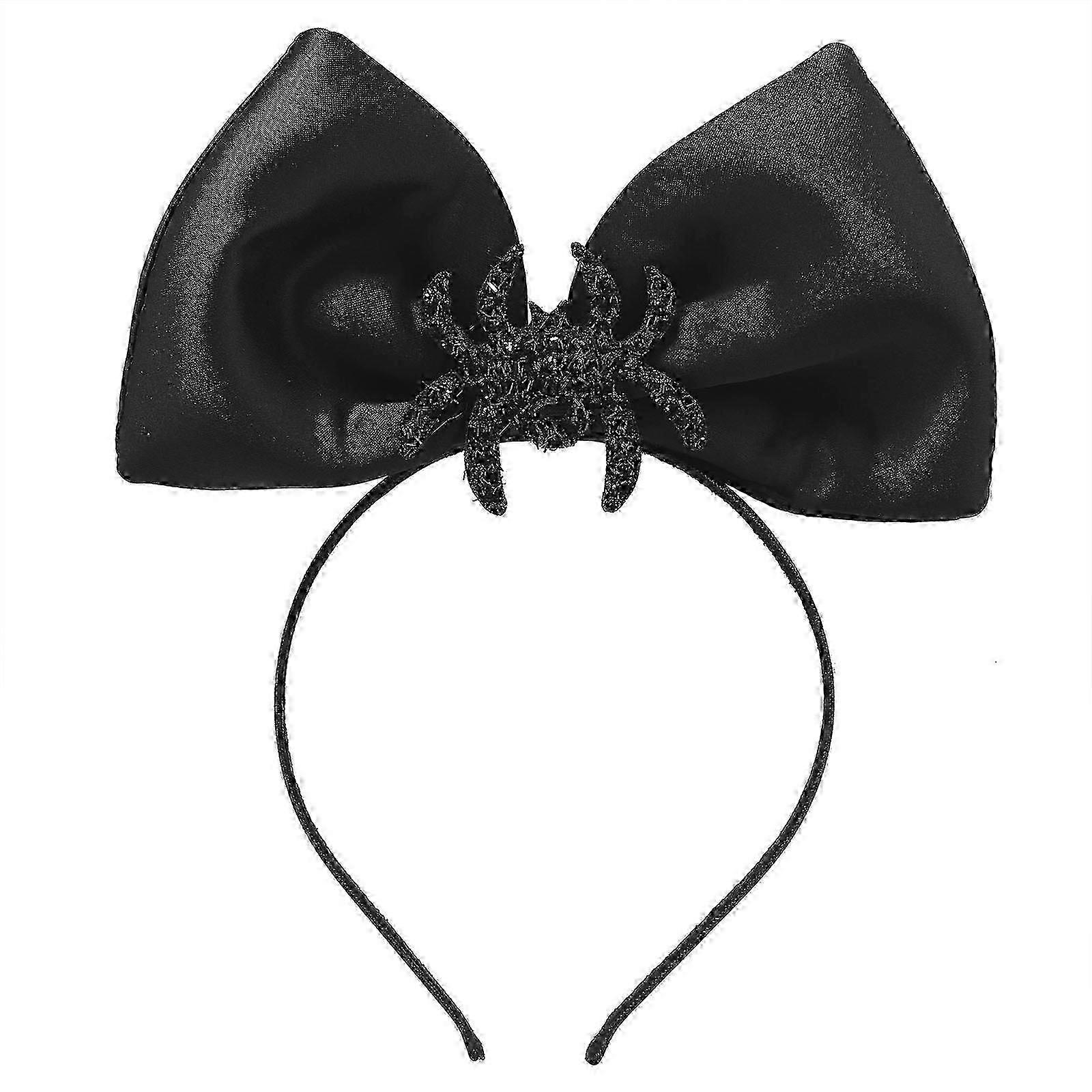Bowknot Shape Headpiece for Carnivals Spooky Makeup Photos