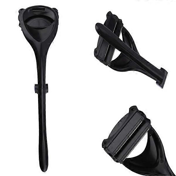 Smooth Wear-resistant Folding Body Back Razor Black