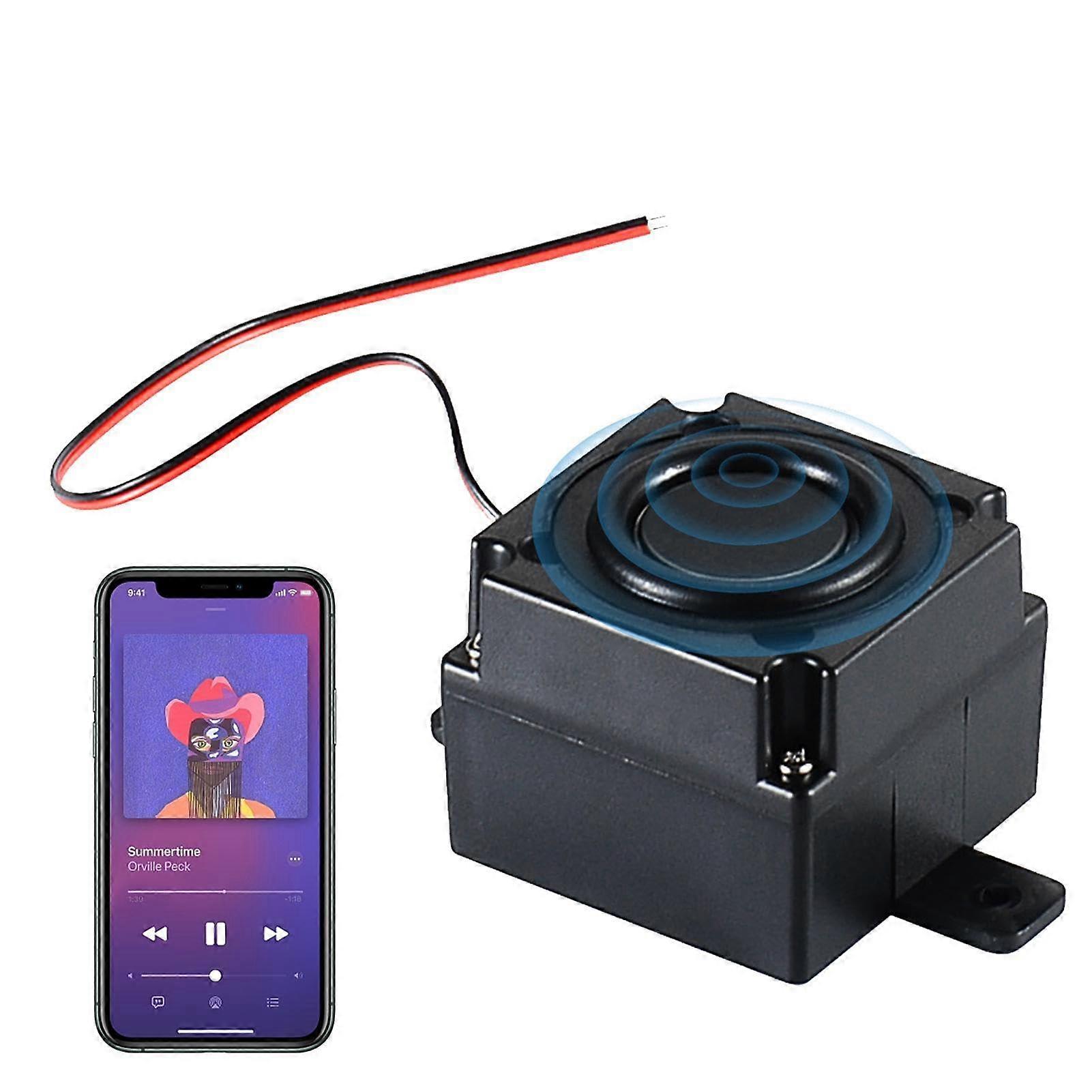 Speaker Subwoofer Shaker Magnetic Clear Transducer Anti Vibration Device For Mobile Phones Tablets TVs Computers