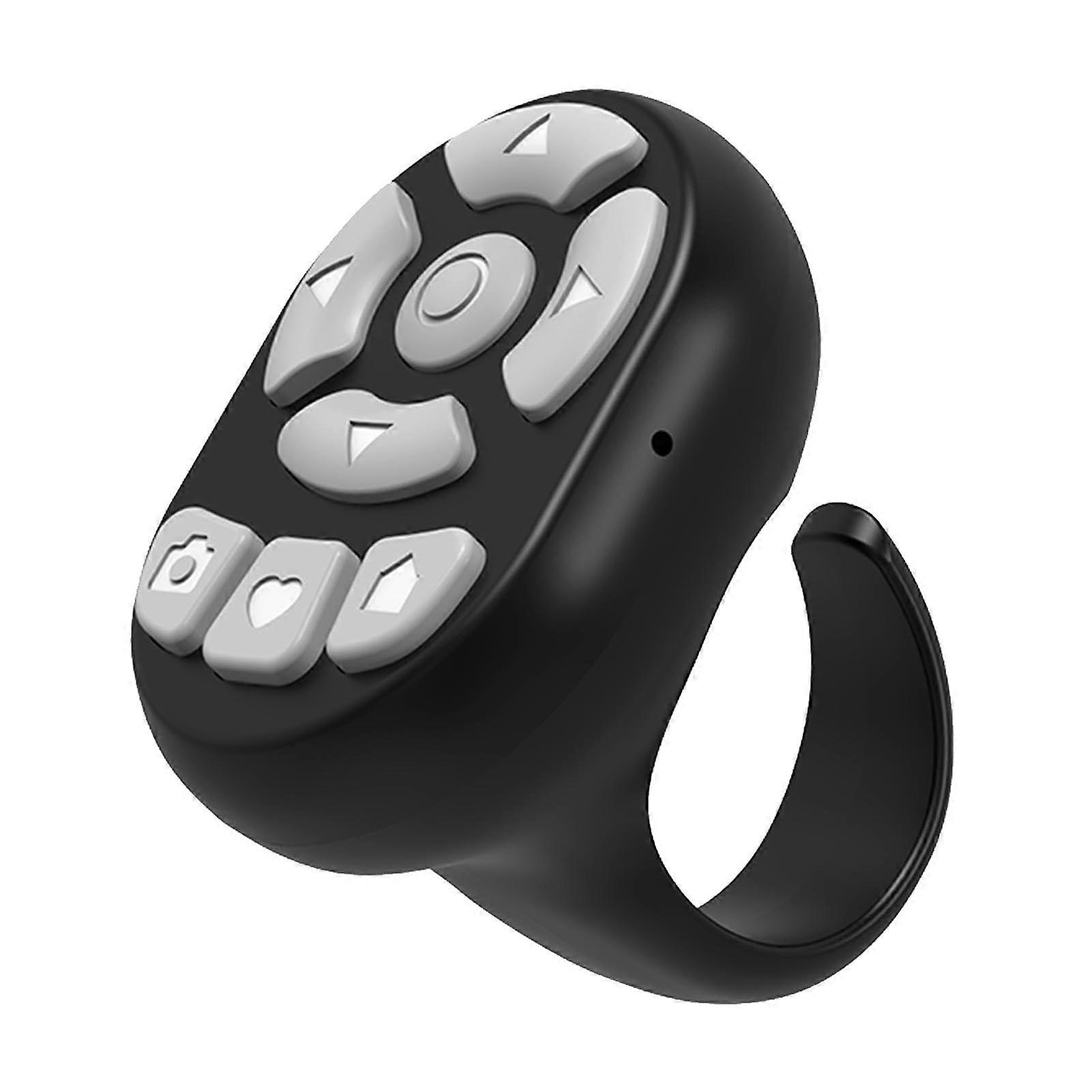 Fingertip Remote Control For Phone Wireless Scroll Ring Auto Scroll Ring Page Turner Button