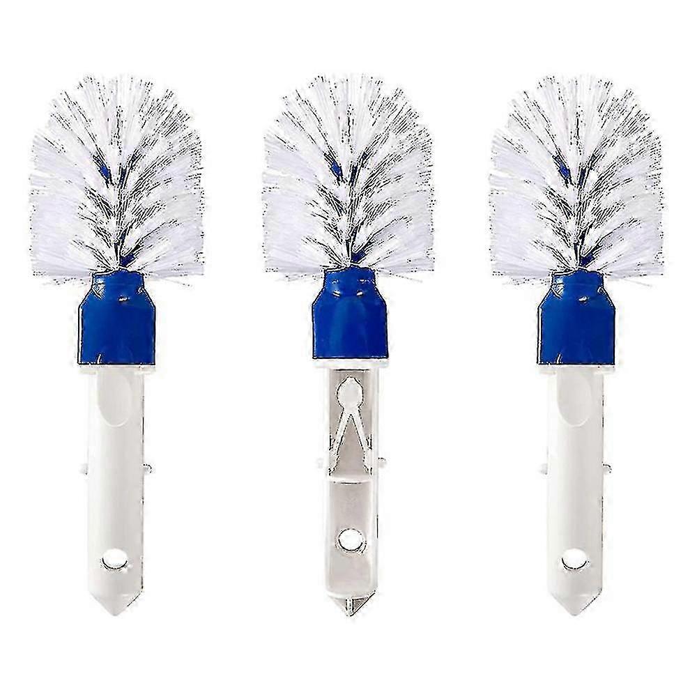 Round pool brush 3pcs for step and corner cleaning