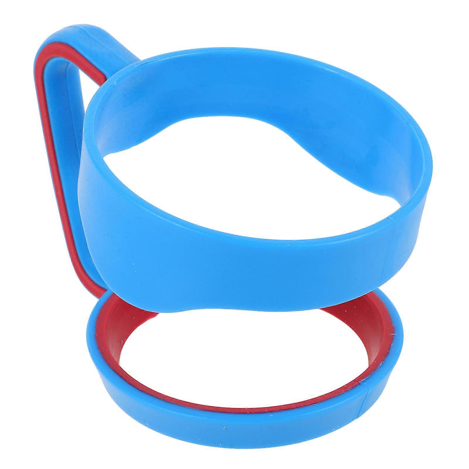Blue Travel Mug Grip Handle for Easy Installation with Durable Material