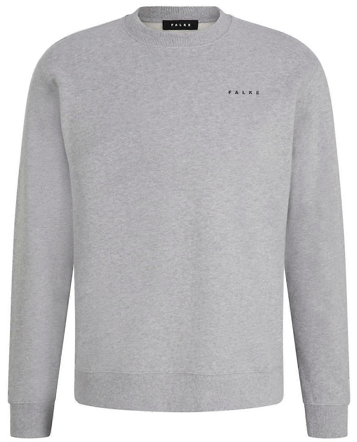 Falke Brushed Sweat Shirt - Grey Heather
