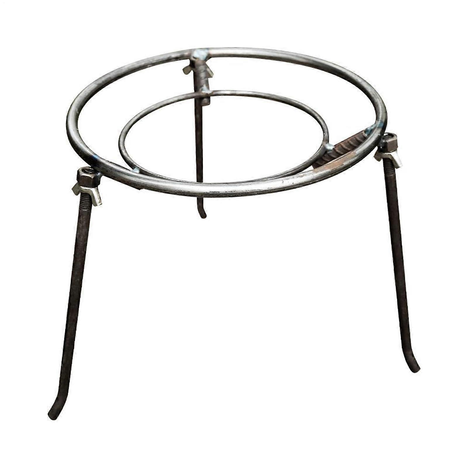 Campfire Tripod Stand with Stable Triangle Structure, Foldable Steel for Outdoor Cooking Camping