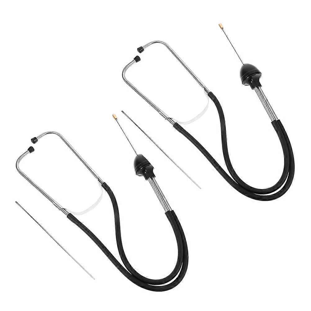 Water Leak Detection Tool Portable Testing Stick 2Pcs for Mechanics