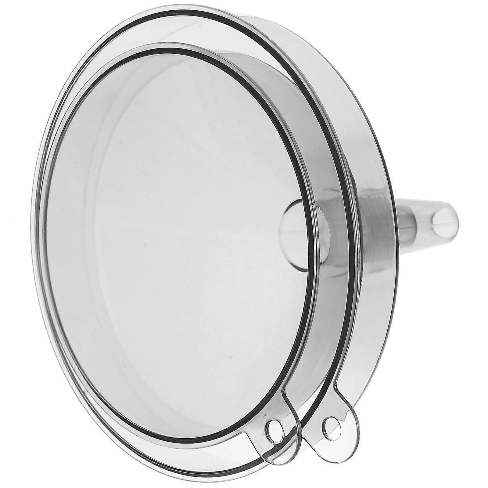 Kitchen Funnels Set For Cooking Home Use Liquid Funnels 2Pack Black