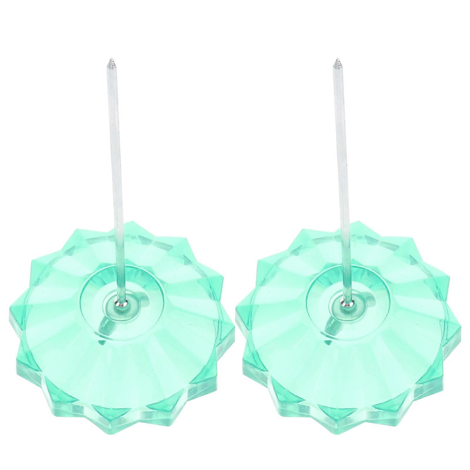 Office Bill Holder Bill Fork for Holding 2Pcs Green Plastic Note