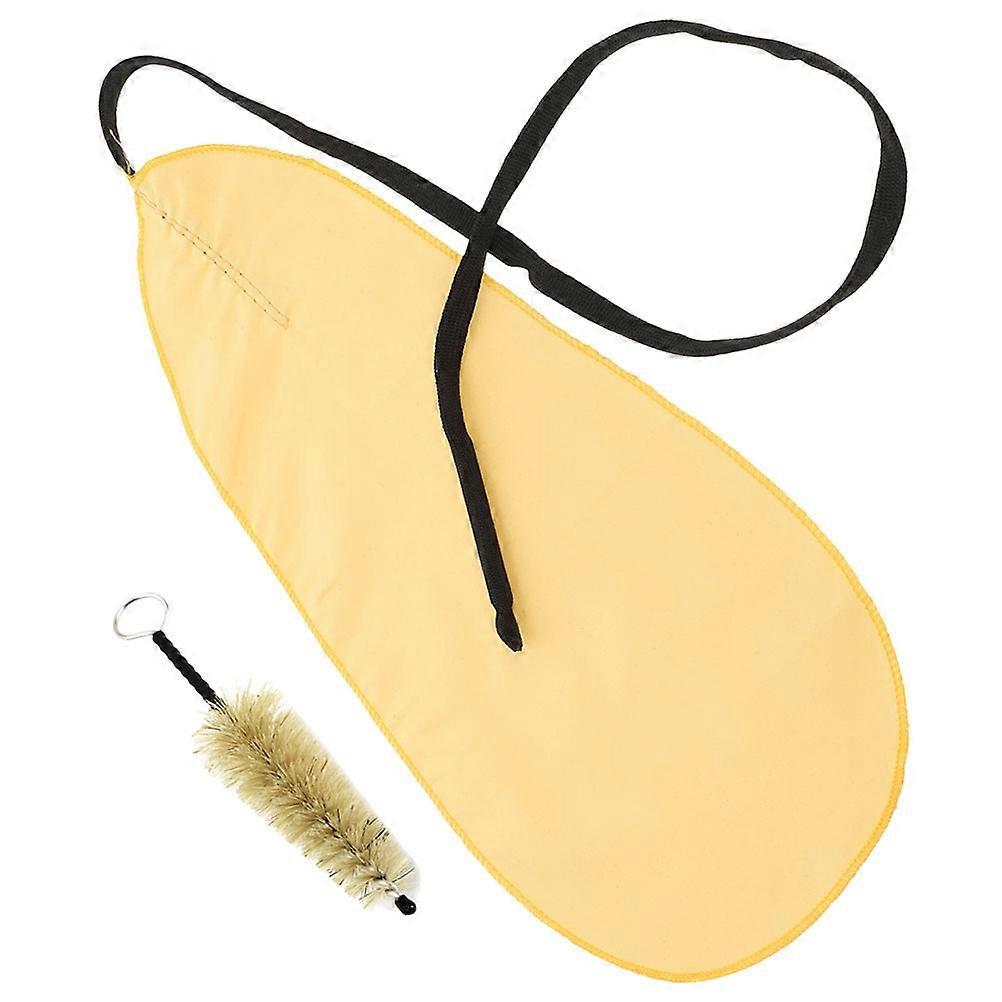 Flute Cleaning Brush and Cloth Set for Cleansing 1Set for Wind Instruments