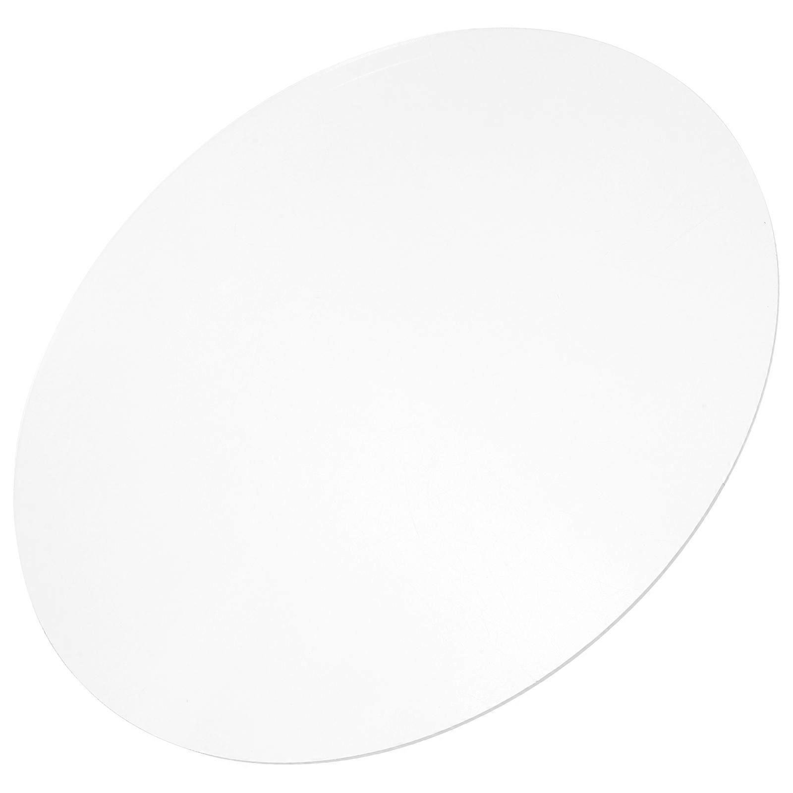 Round Acrylic Cake Boards Cake Board for Decor 3Pcs White Usage