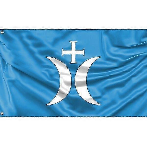 Warszewo, Poland Flag