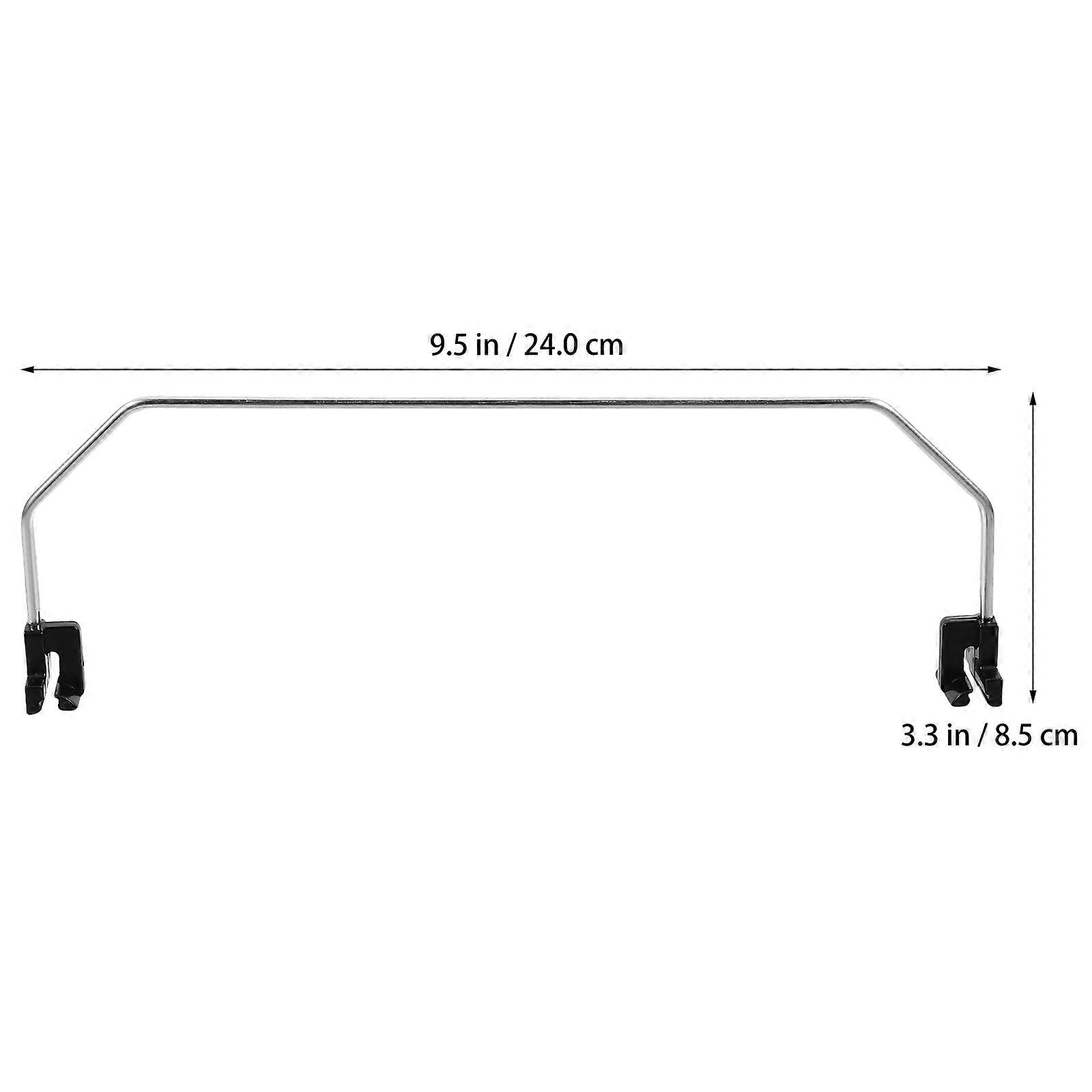 5Pcs Supermarket Shelf Divider Galvanized Iron Barrier for Commodity Isolation