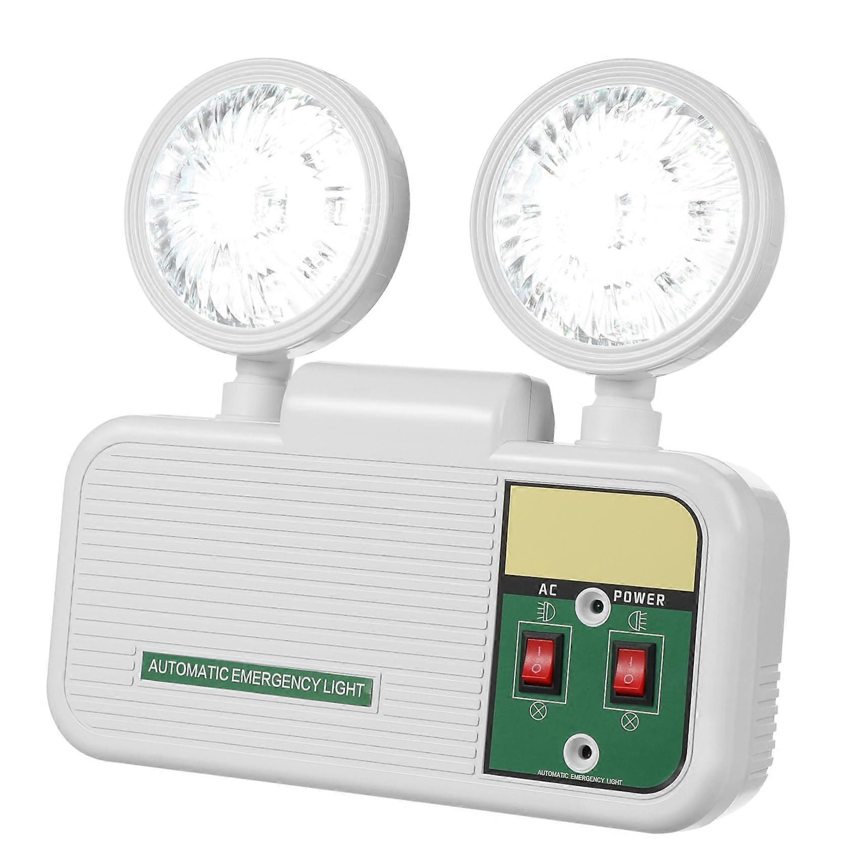 Emergency Exit Light with Battery Backup, LED Emergency Light, Wall Mounted, 3+ Hours Runtime