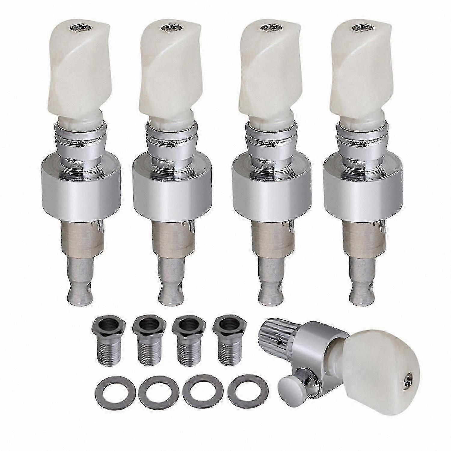 5 String Banjo Tuning Pegs, 4:1 Ratio Machine Heads for Precise Tuning WS2149