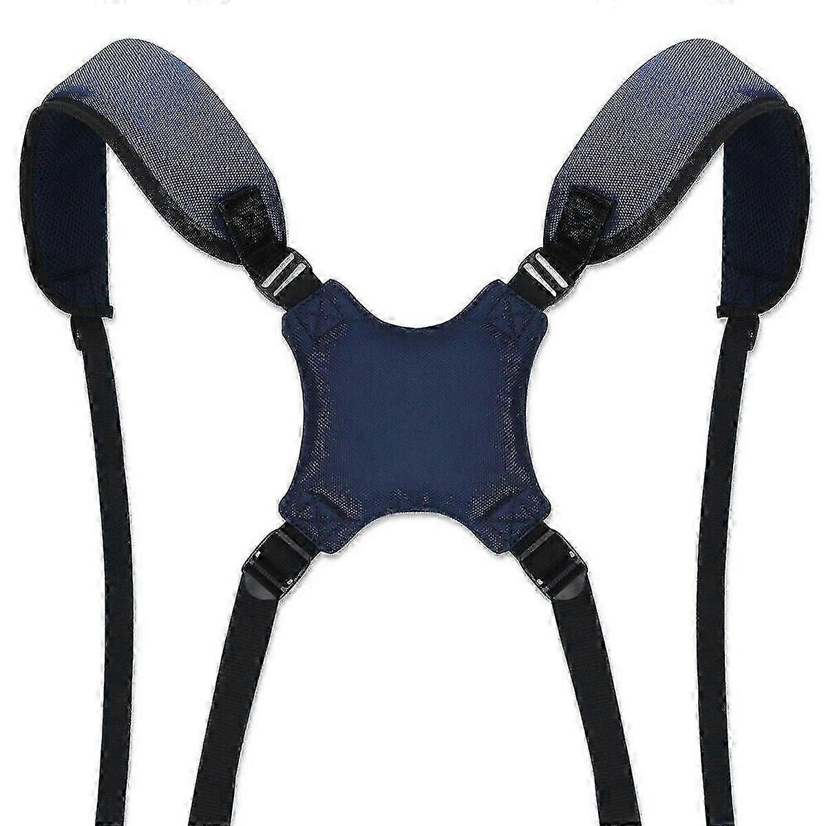 Golf Shoulder Strap Padded For Carry Bag, Foldable/ Adjustable/ Replacement1pcs, blue)