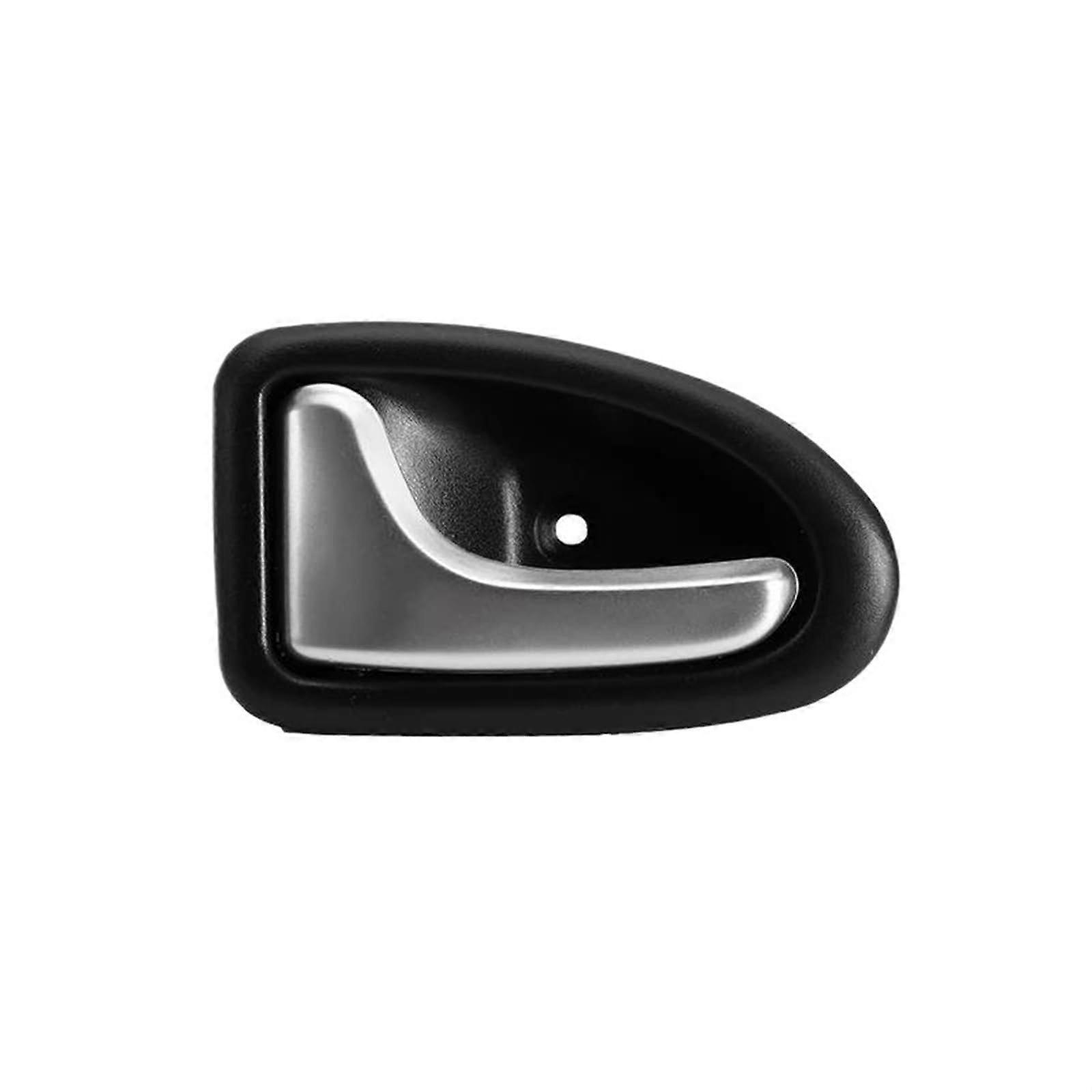 Car Interior Door Handle for Renault Clio 20002009 Silver Matte ABS Trim Right Side