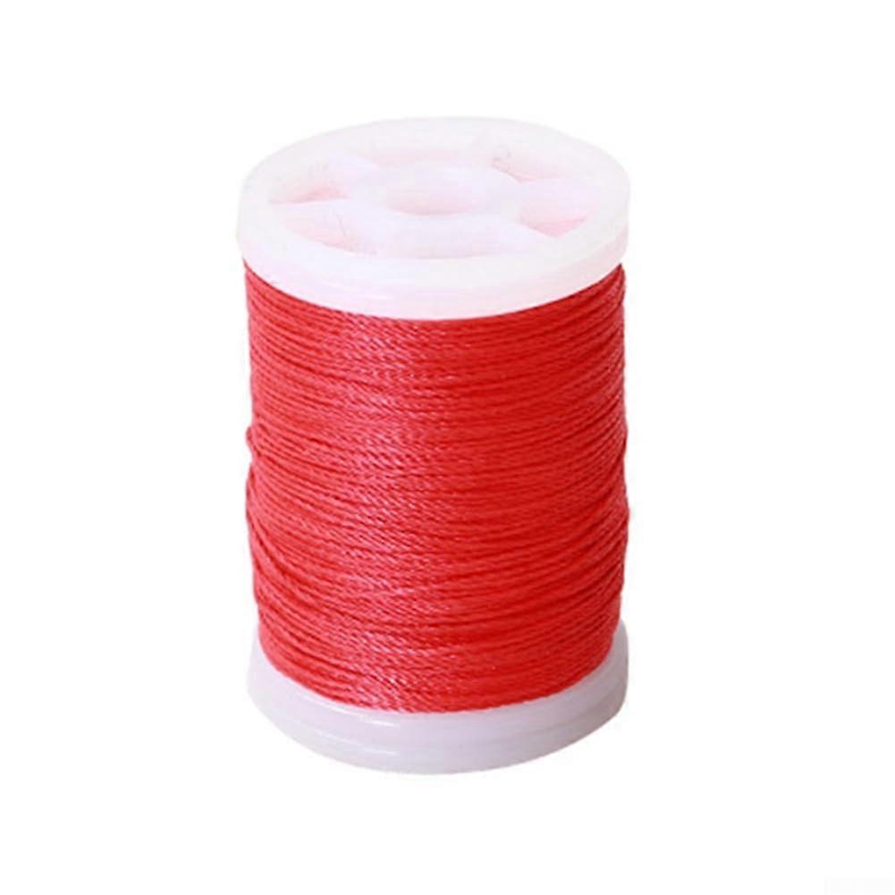 Bow String Serving Thread 120m  Strength Nylon 1mm for Archery Peep Sight and Nock Tying Red