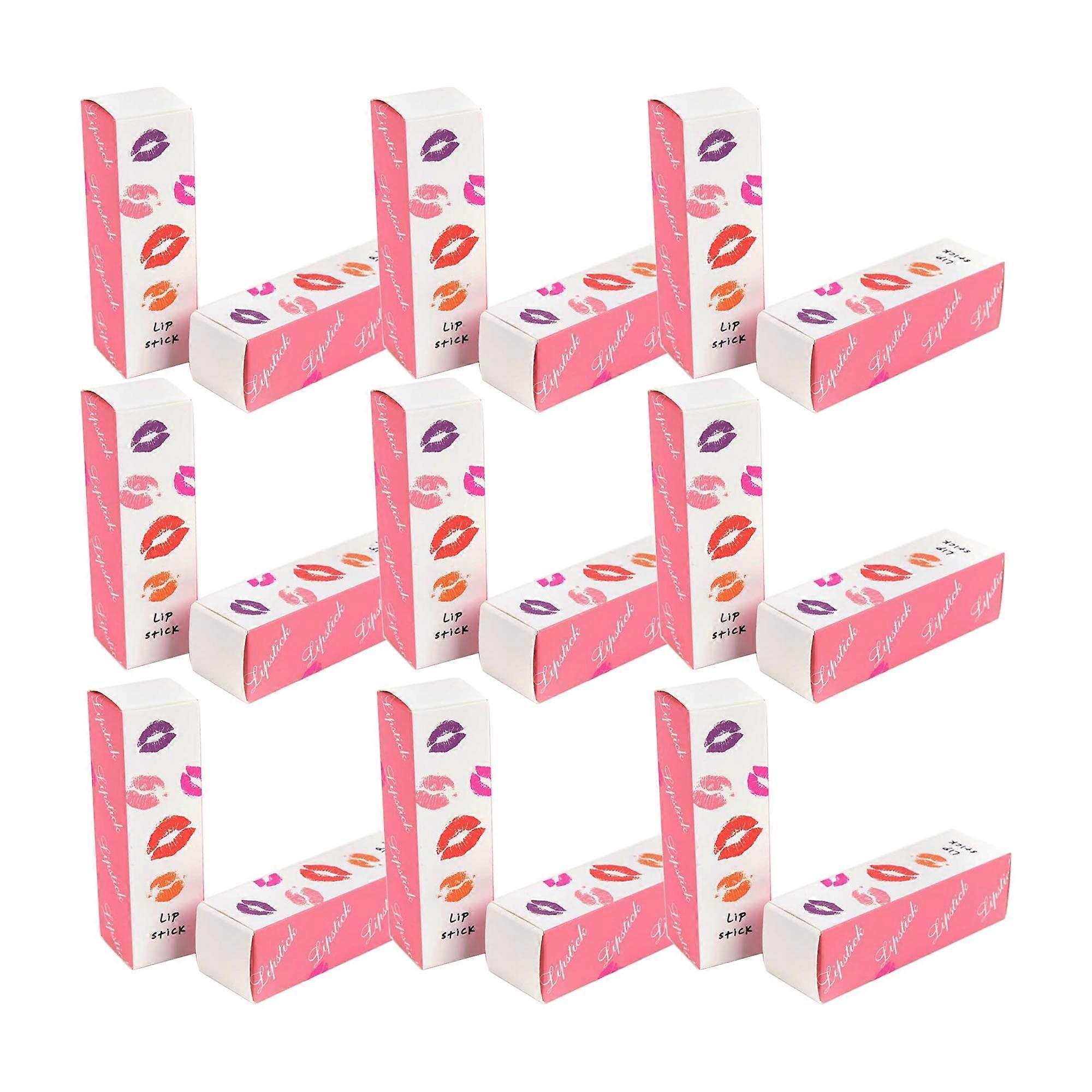 Lipstick Packaging Boxes 50pcs Durable Cardboard Gift and DIY Lip Gloss Packaging Containers