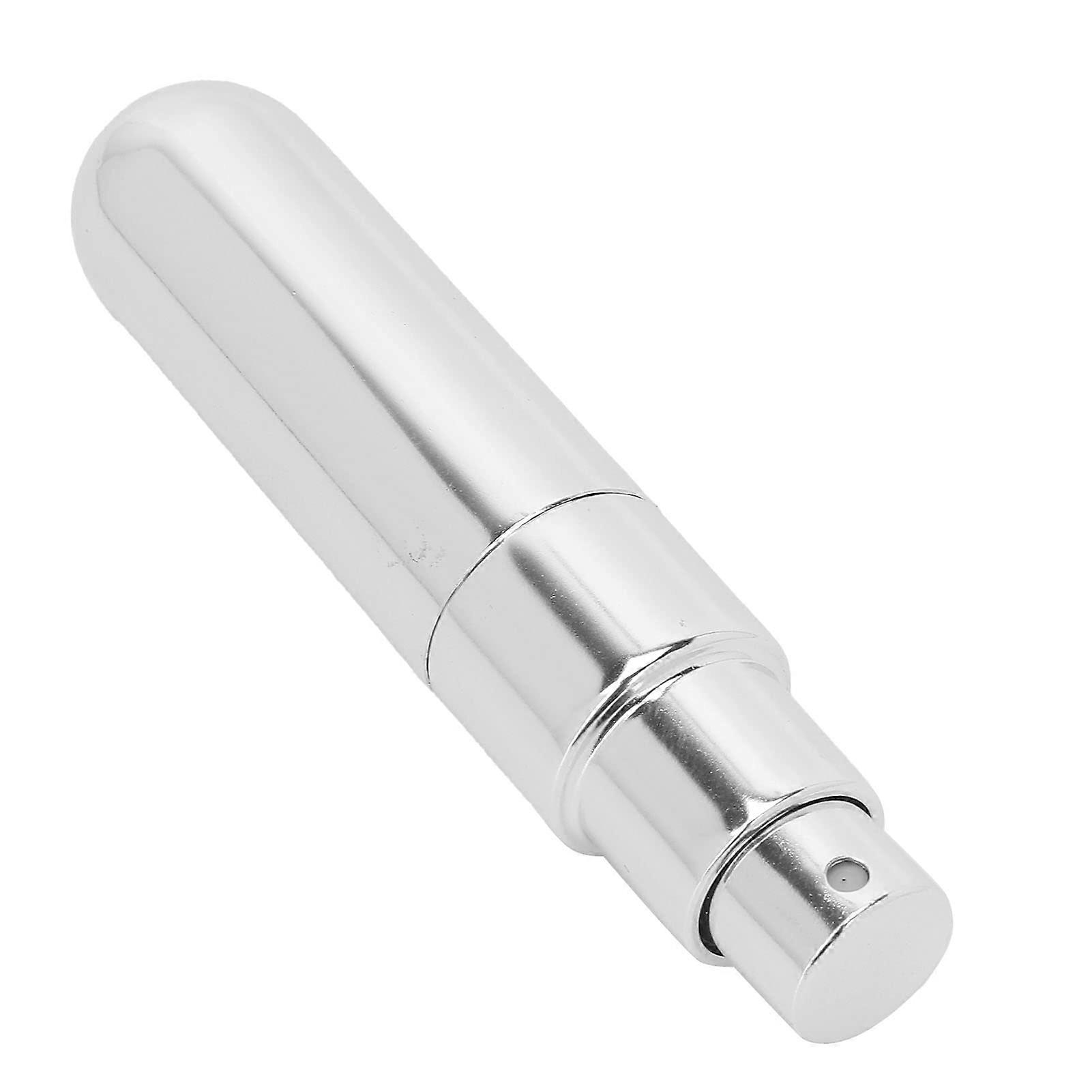 10ml Silver Refillable Perfume Atomizer Bottle with Fine Mist Spray for Travel