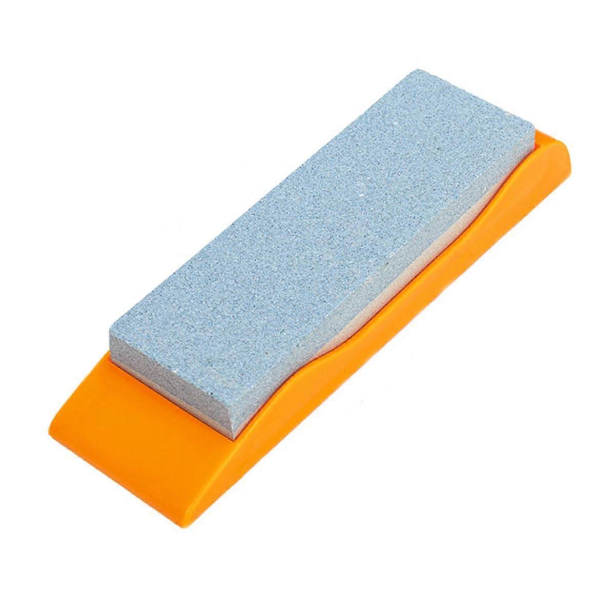 Whetstone Knife Sharpener 240/320 Grit Dual Sided Sharpening Stone for Fast Blade Restoration