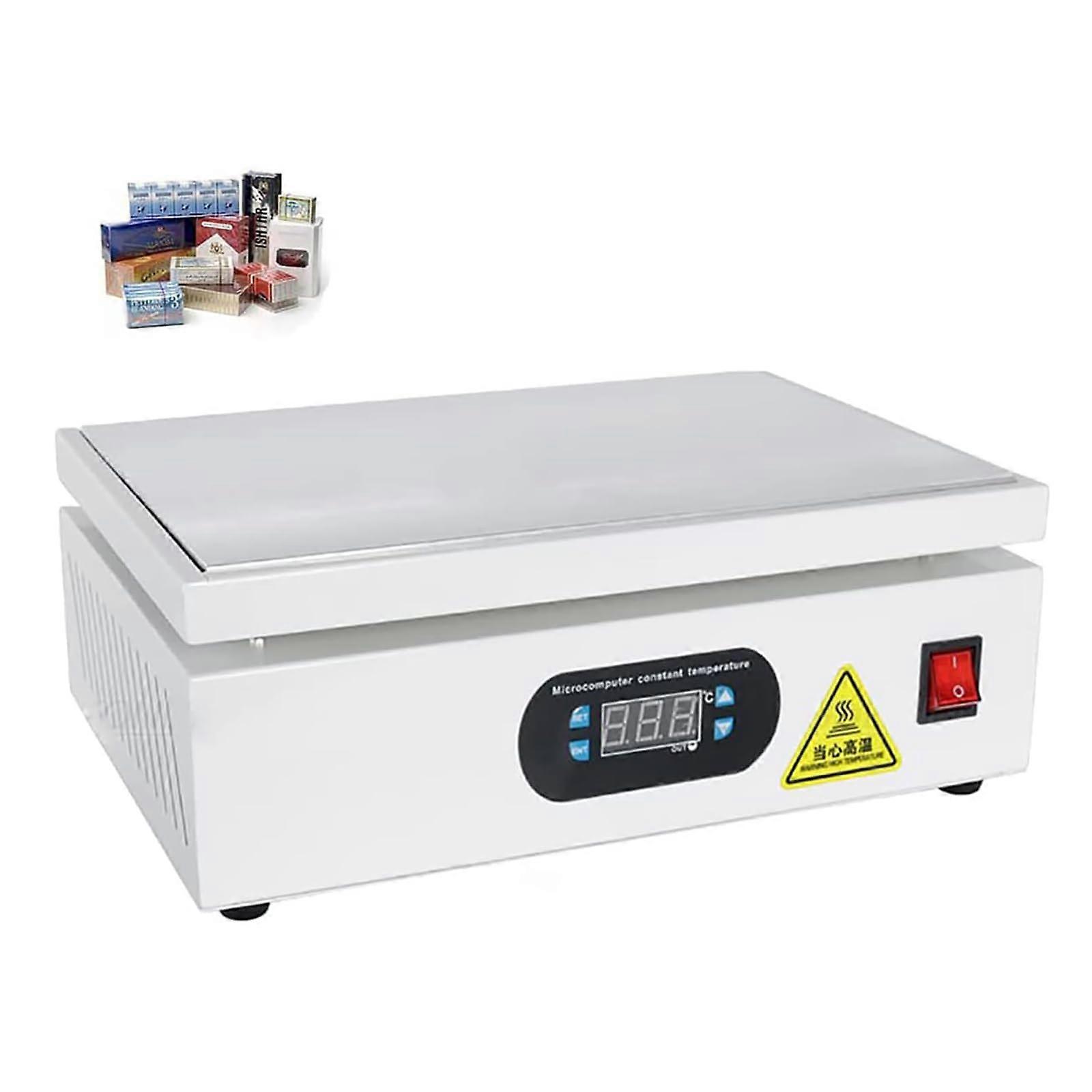 Cellophane Wrapping Machine with Aluminum Alloy Heating Plate, PID Control, Uniform Seal Quality