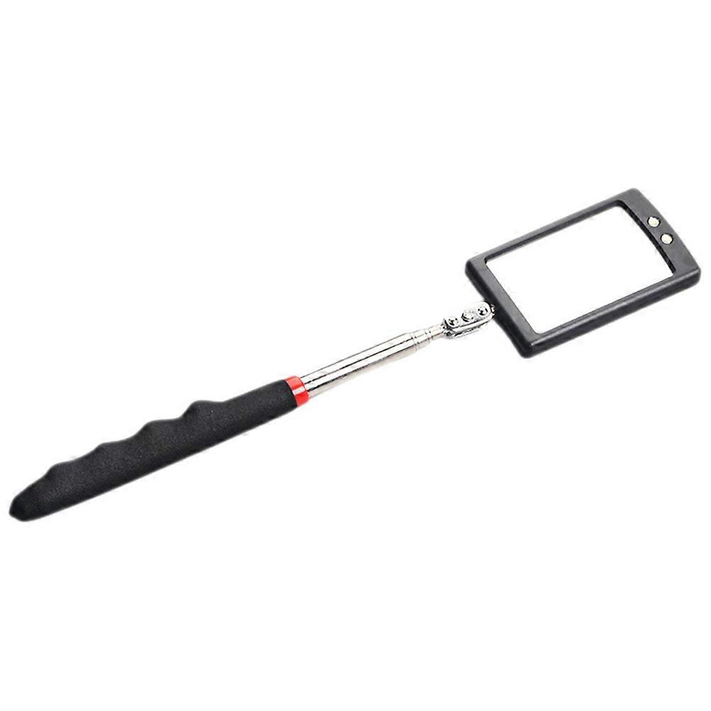 Telescoping Lighted Mirror Inspection Tool For Inspection 11.2X2X0.8In 1Pack