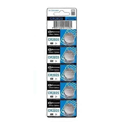 Koonenda Cr2025 Watch Batteries (5 Pack)