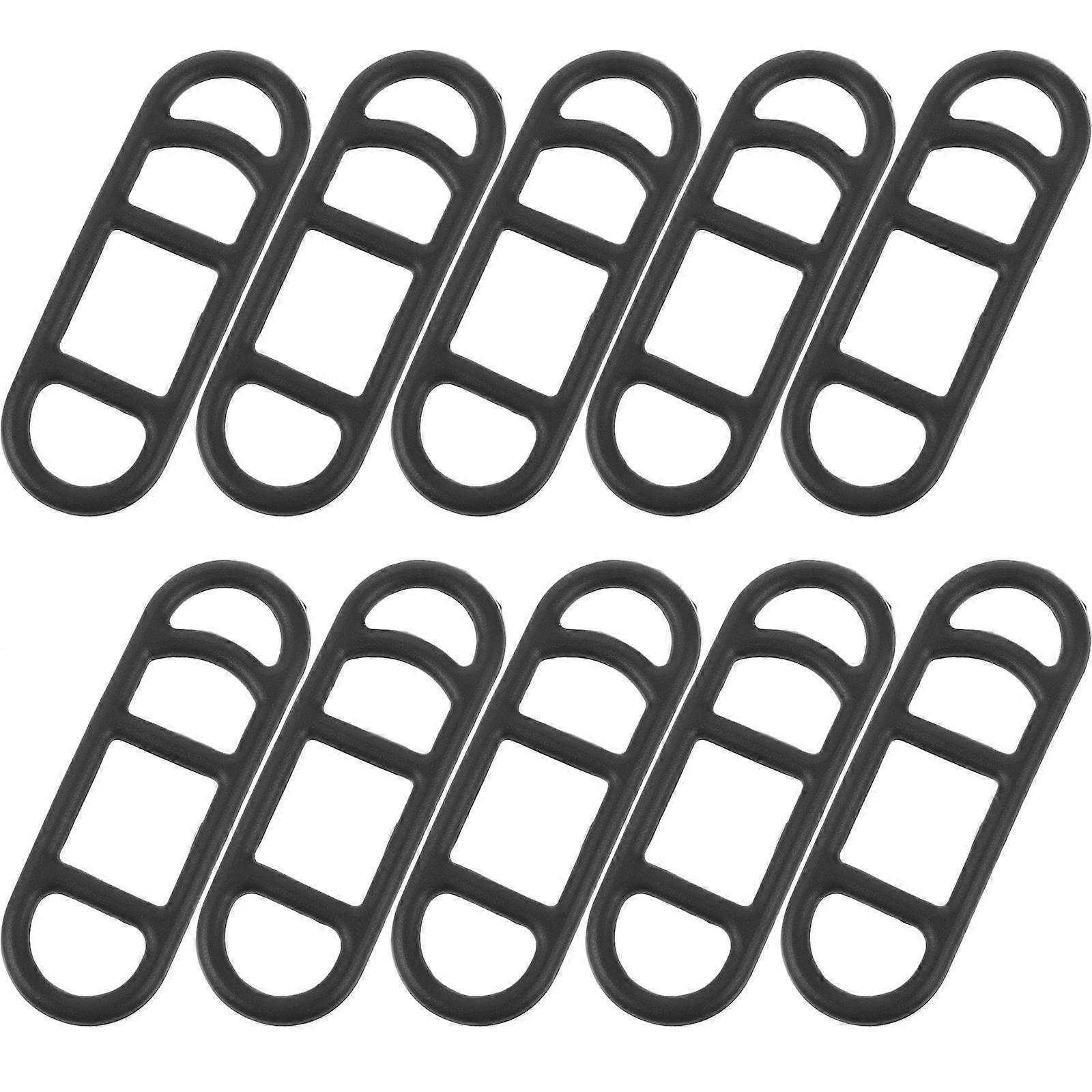 Bike Lights Strap Silicone Flashlight Support Straps for 90Pcs Set