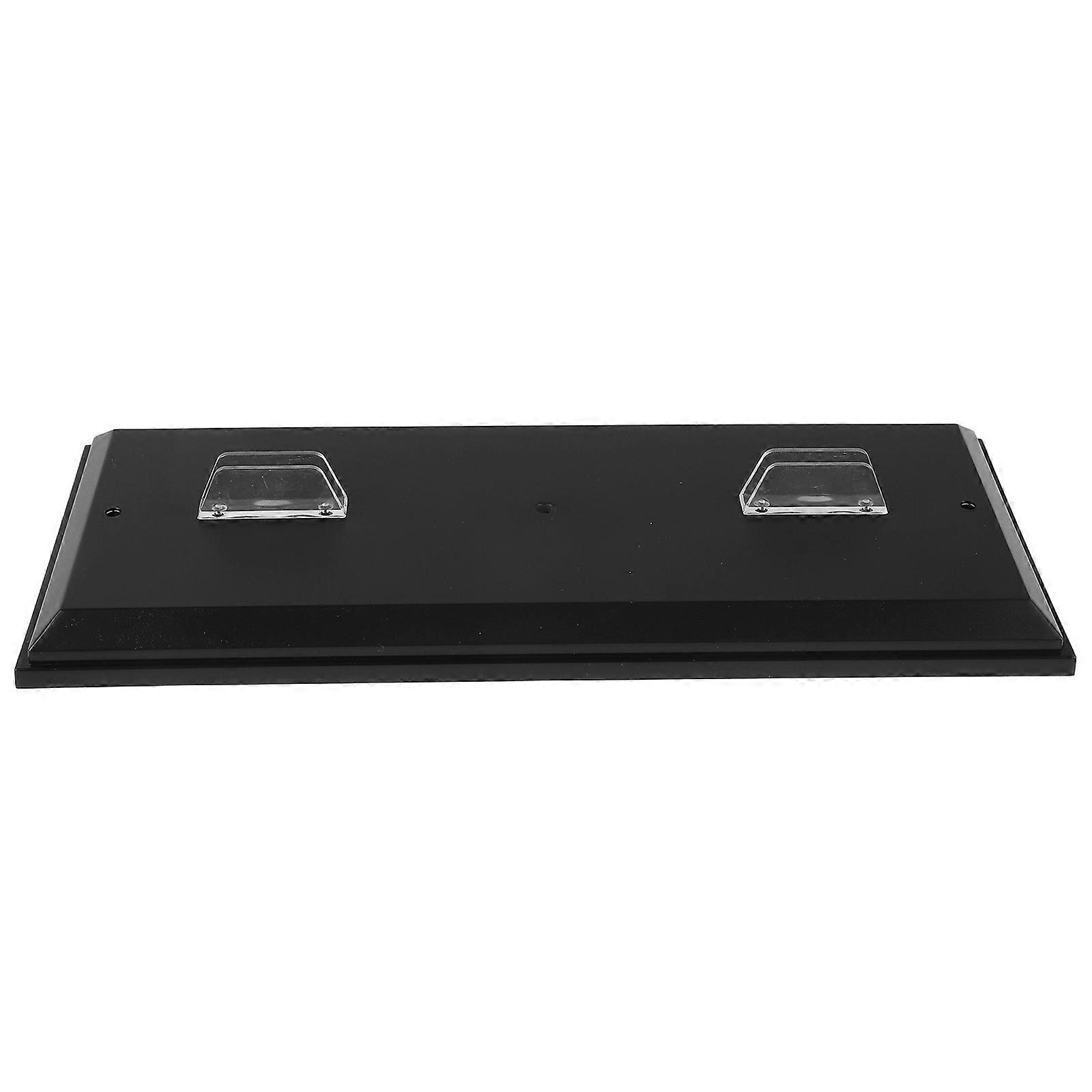 Motorcycle Model Display Stand for Decor Black Plastic 9Pcs Pack